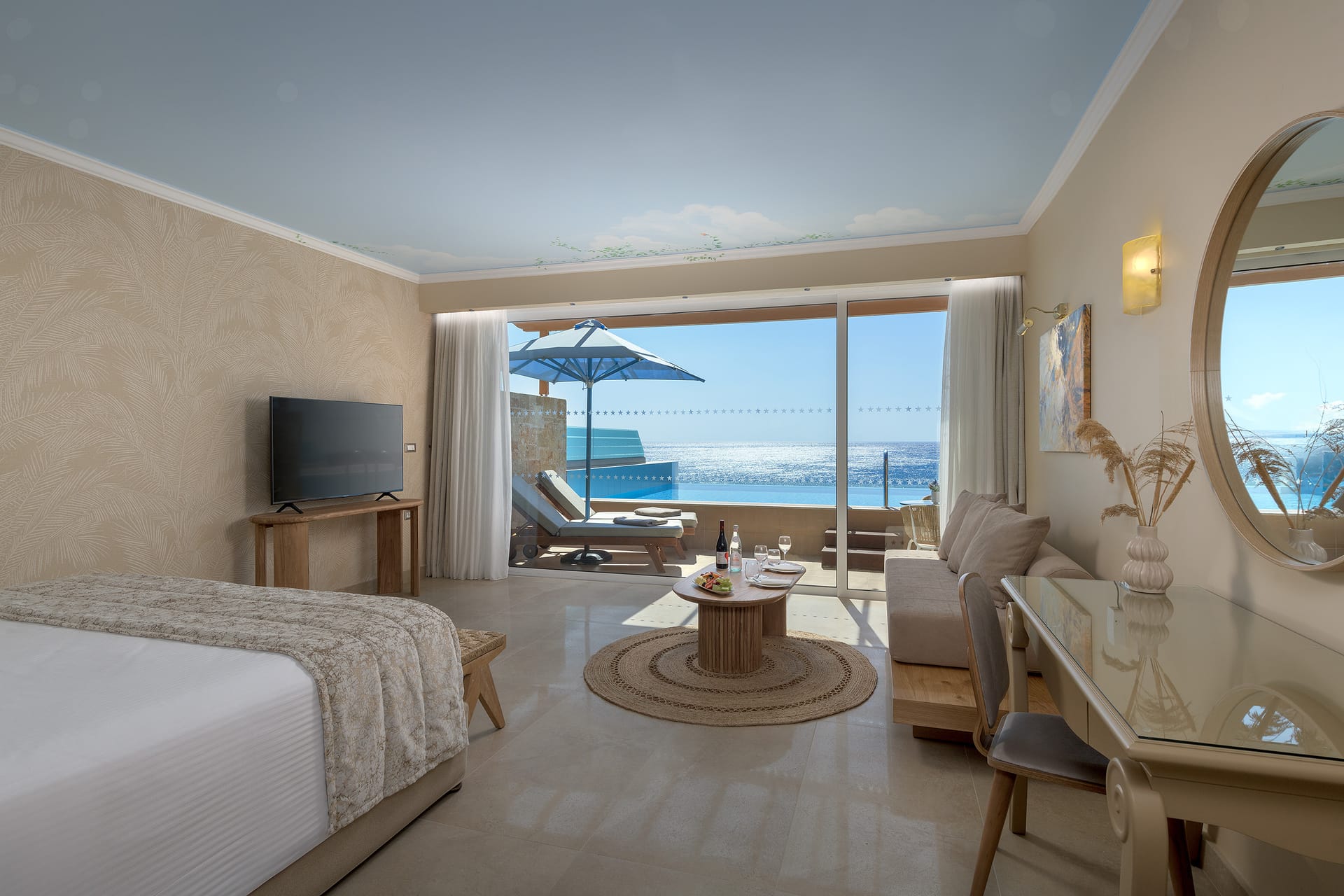 Platinum Beach Room Sea View with Personal Pool Signature Collection