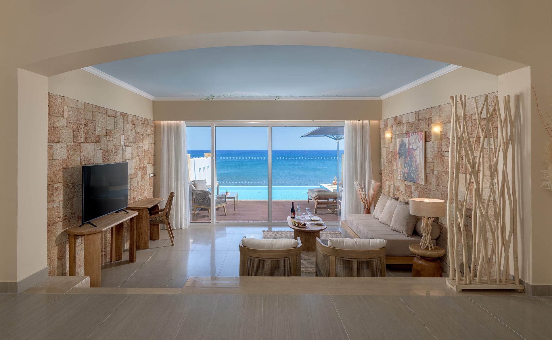Platinum Beach Family Suite Sea View with Personal Pool Signature Collection