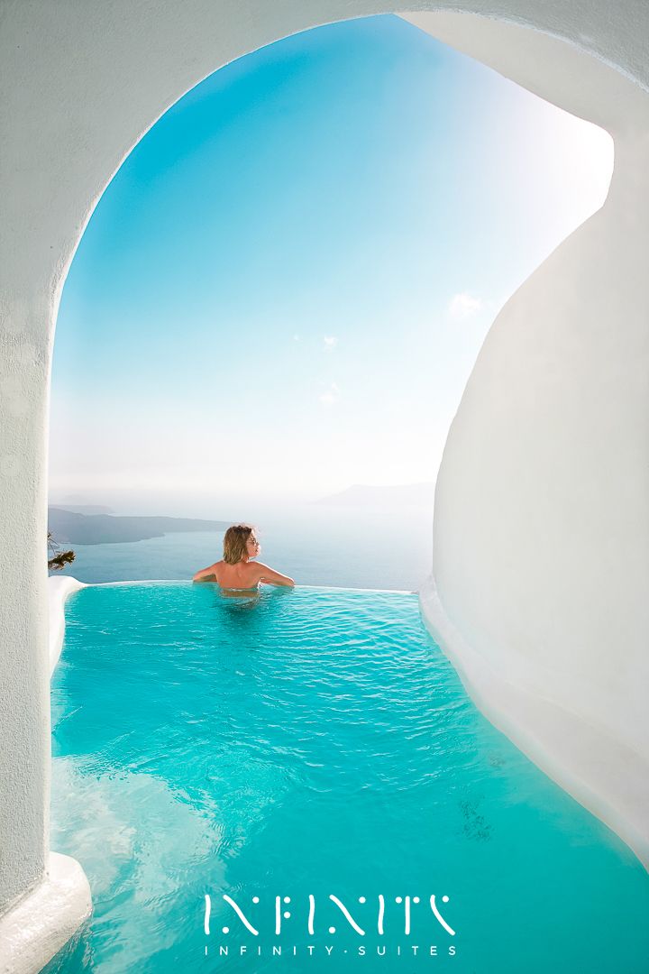 Honeymoon Pool Villa – Private Caldera Sea Sunset view