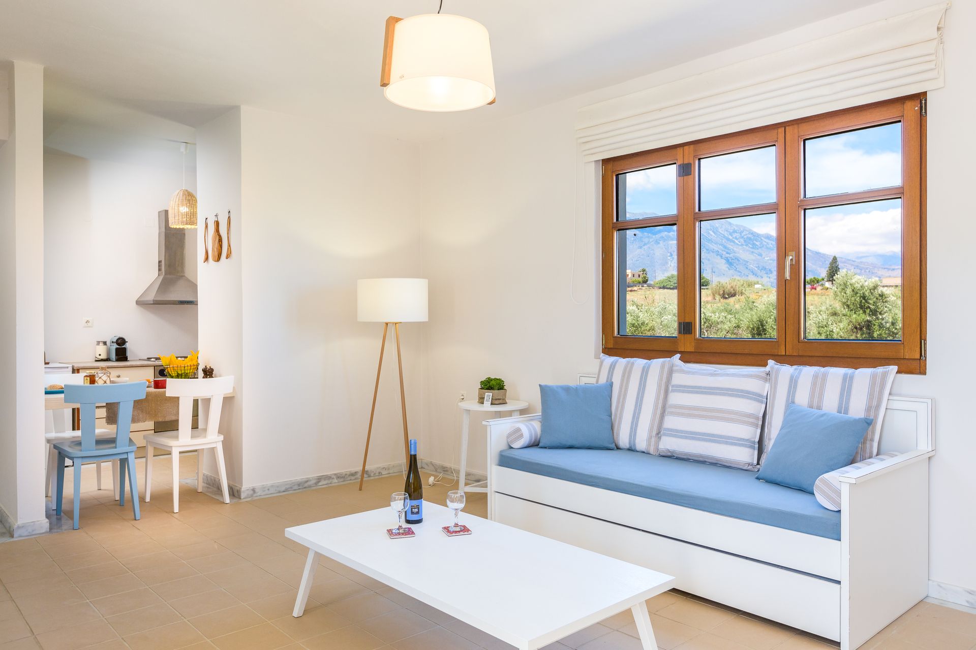 DELUXE LODGE AMPELOS | Garden – mountain – olive groves & pool view