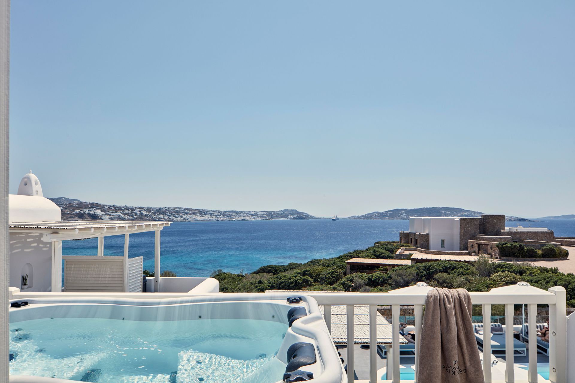 Princess Outdoor Hot Tub Sea View Suite