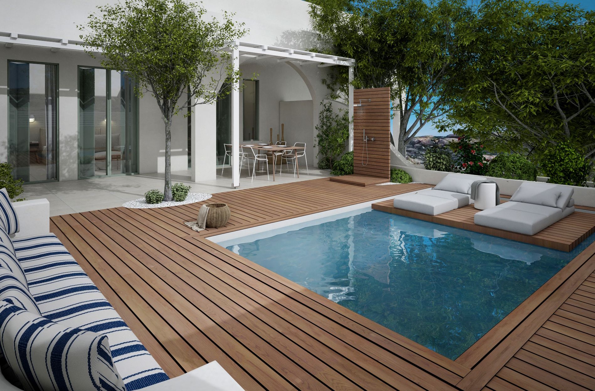 Master Suite Garden View with Private Pool