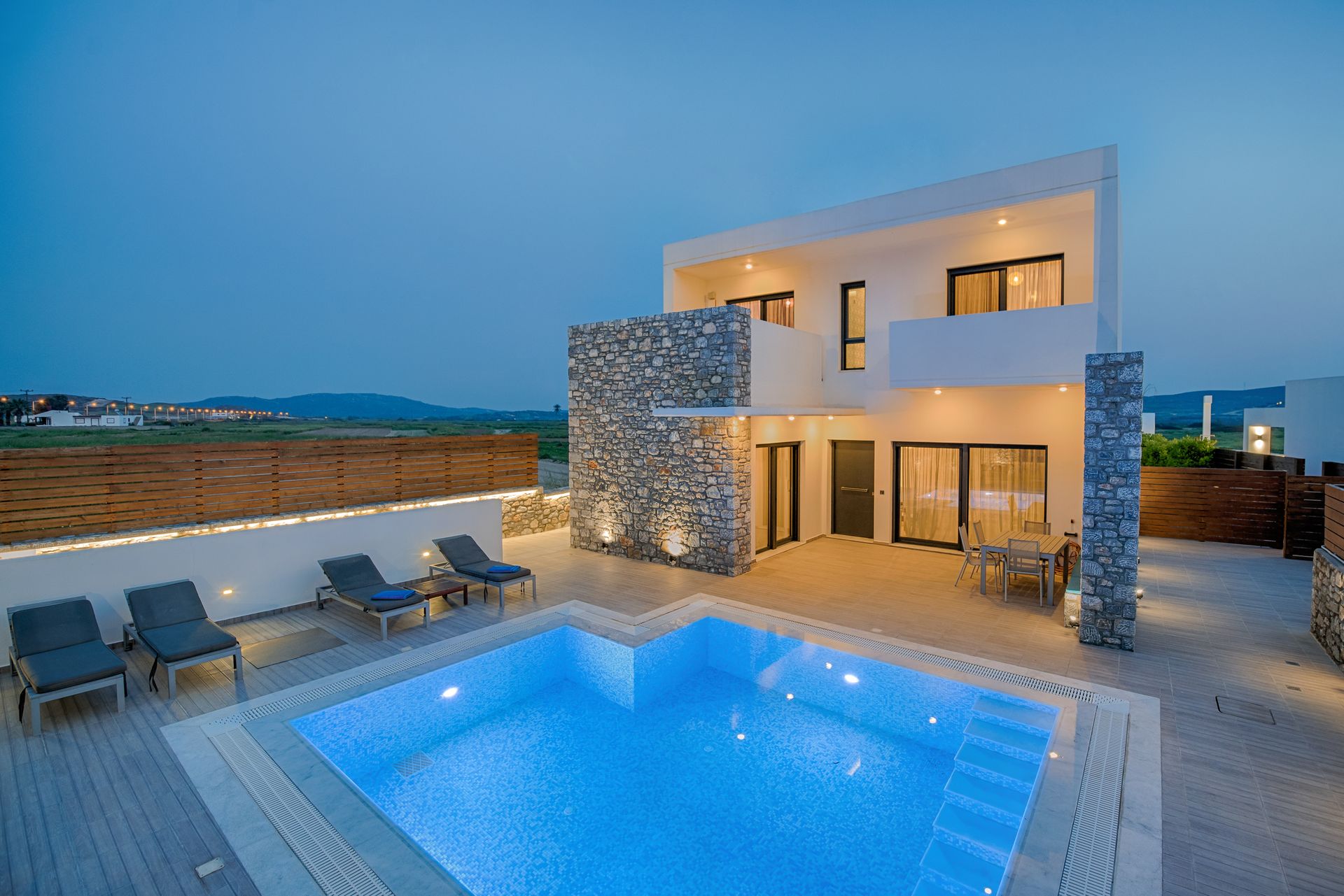 Villa Romeo – Prasonisi Villas – Comfort Villa with private swimming pool