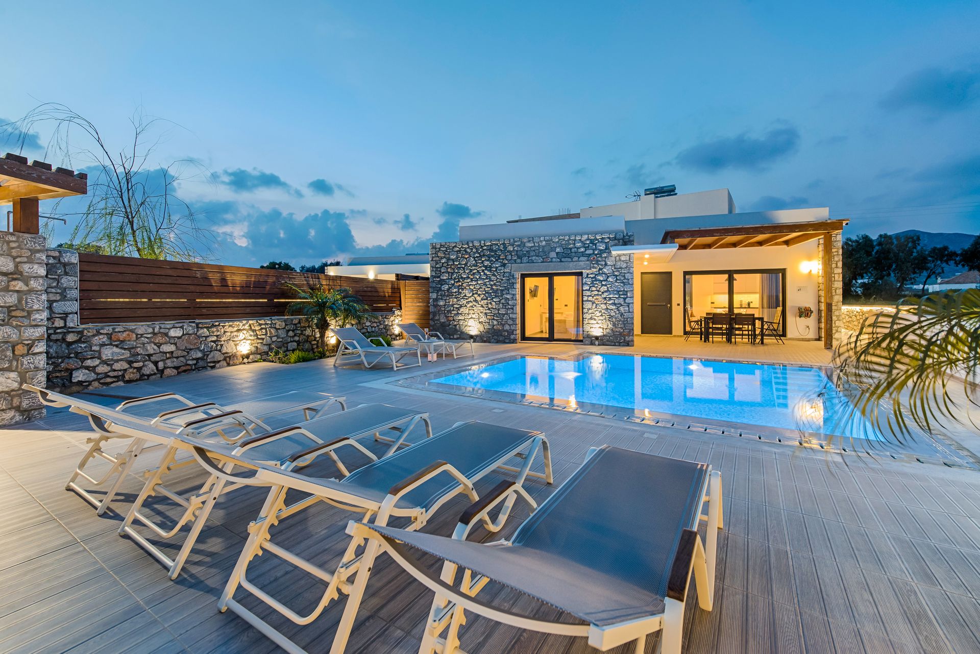 Villa Juliette – Prasonisi Villas – Superior Luxury Villa with private swiming pool and private playground