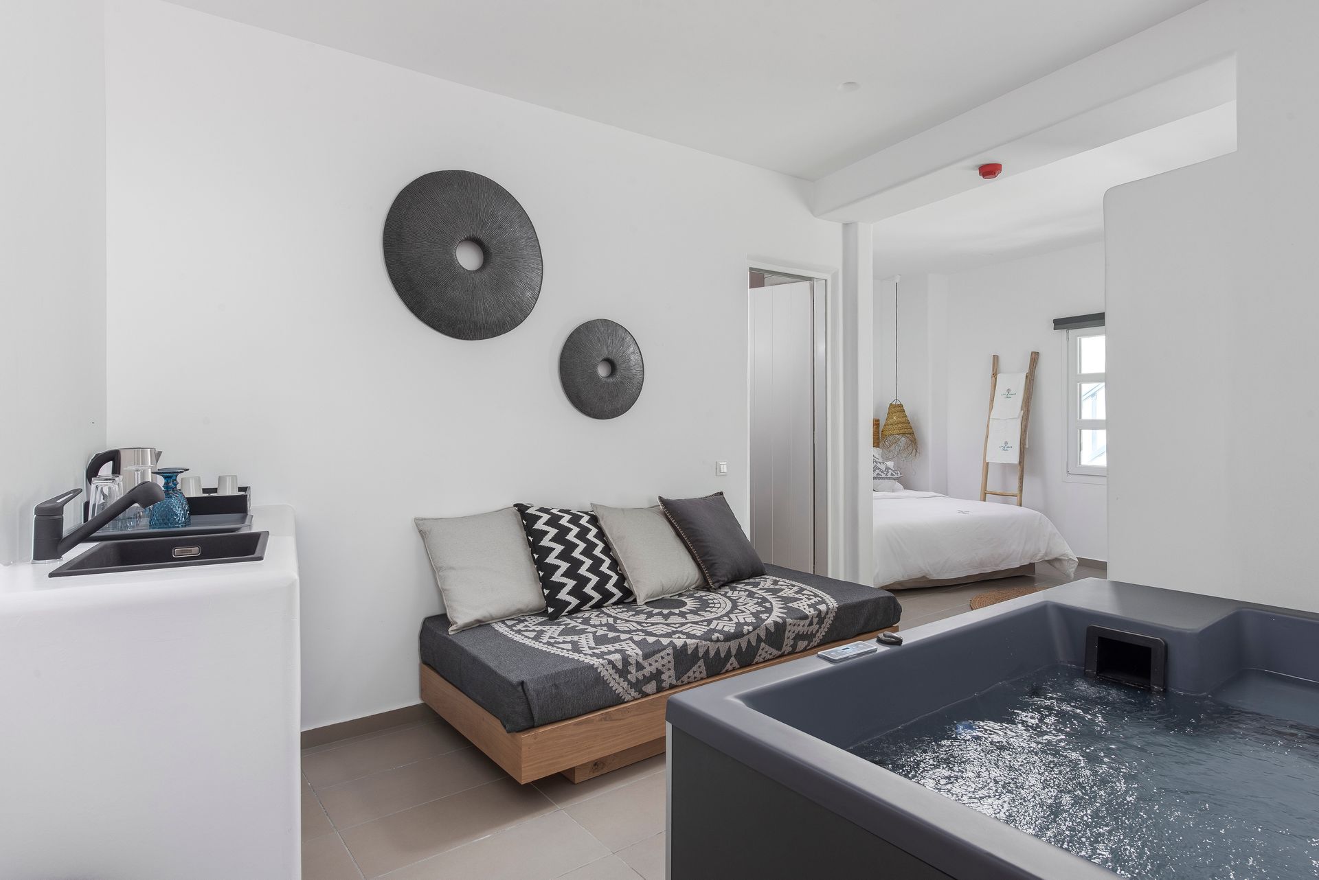 Deluxe Town View Suite with Indoor Hot Tub