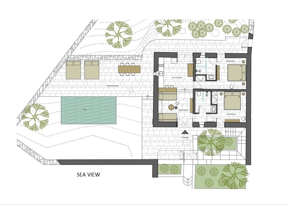 Dreambox Mykonos Suites and Mini Villas - 2BED - 4