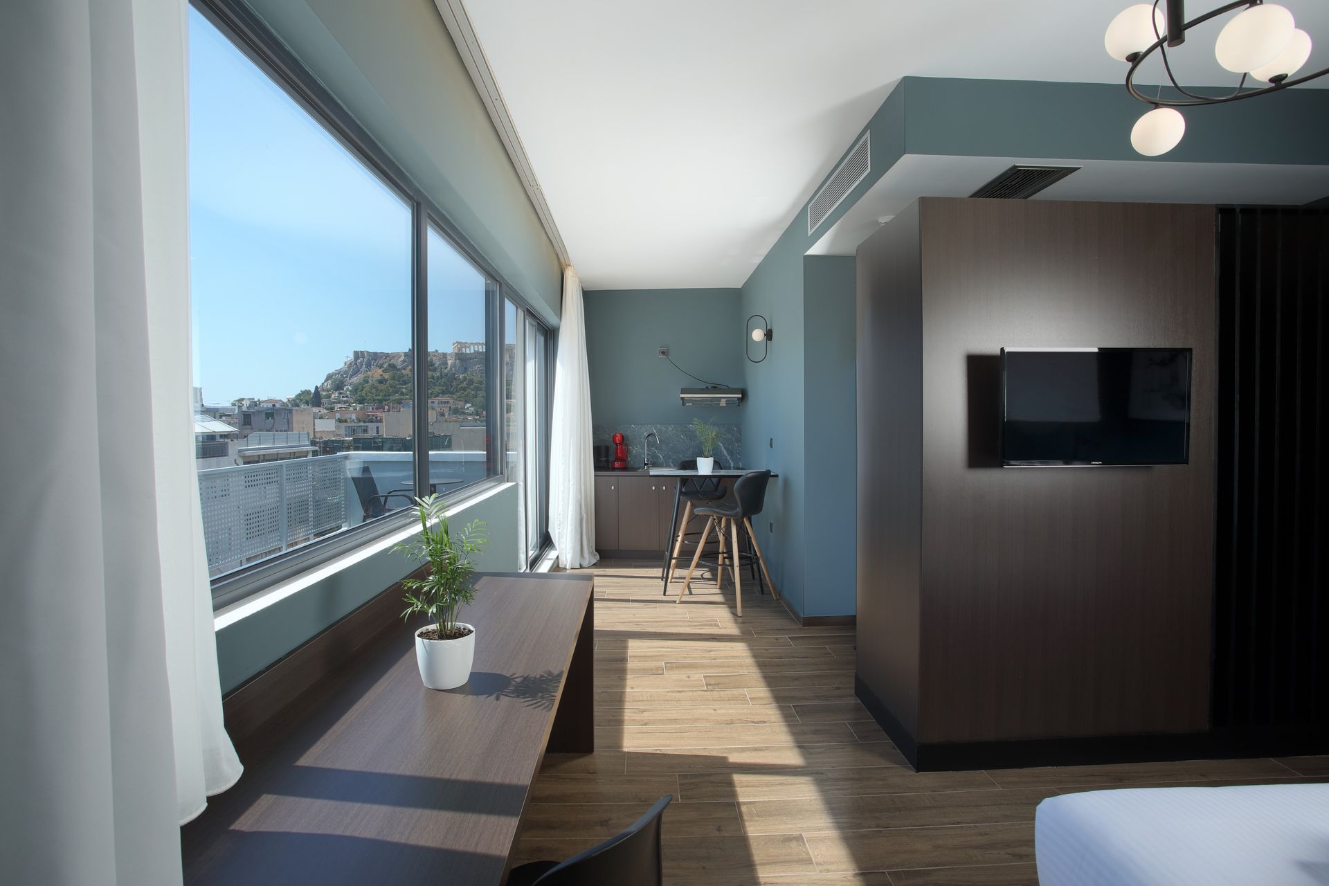 Deluxe Double Room with Acropolis View