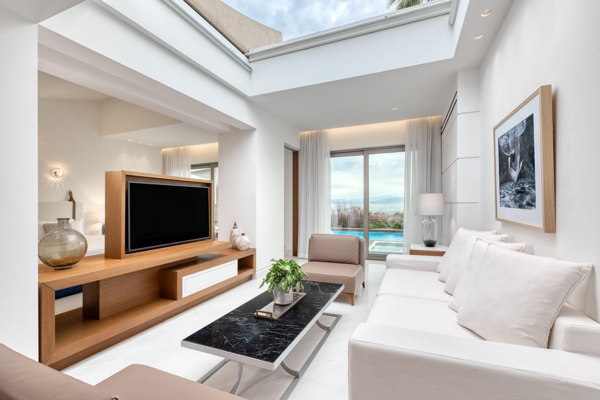 Grand Pavilion Sea View with Jacuzzi and Private Pool