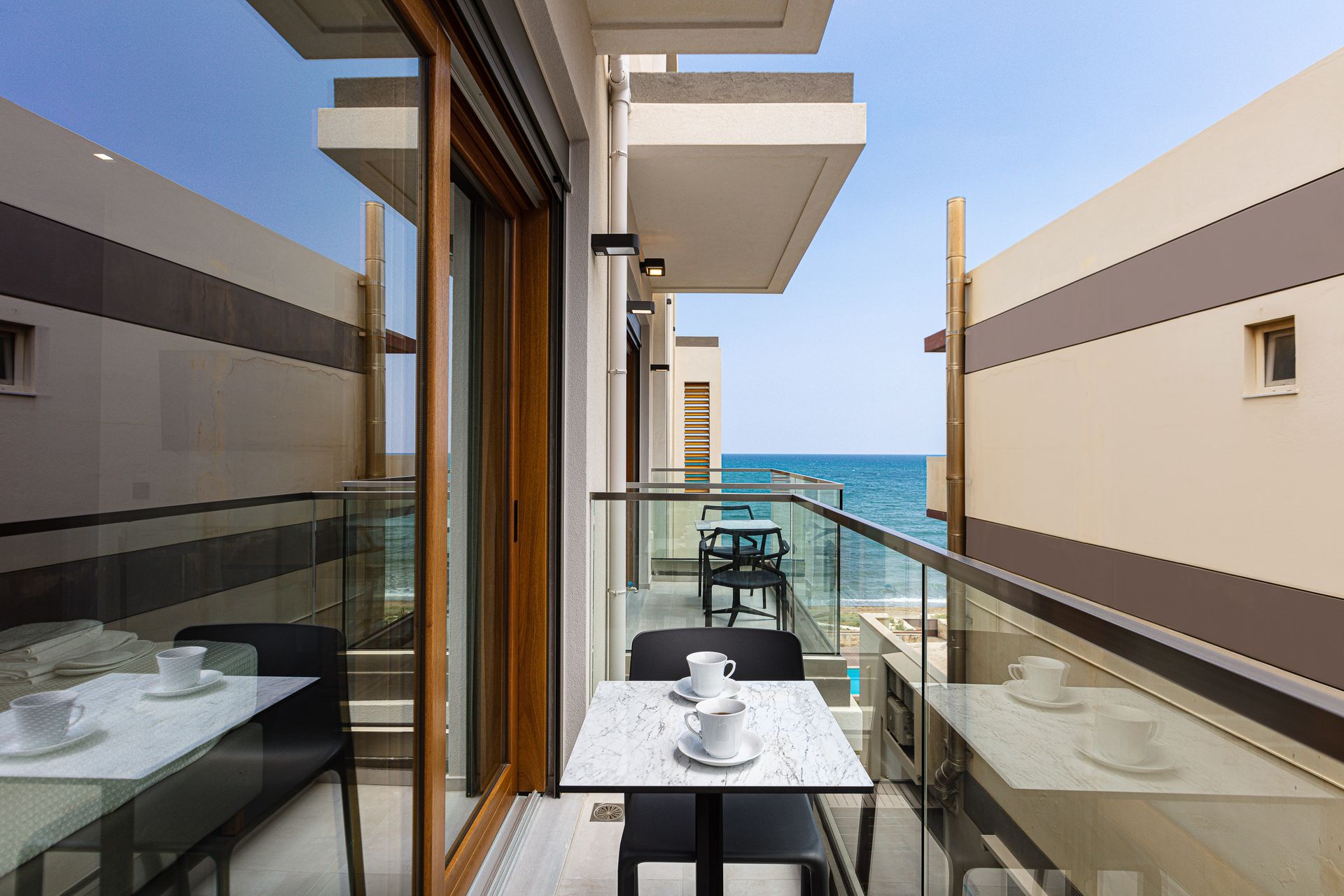 Studio with Side Sea View