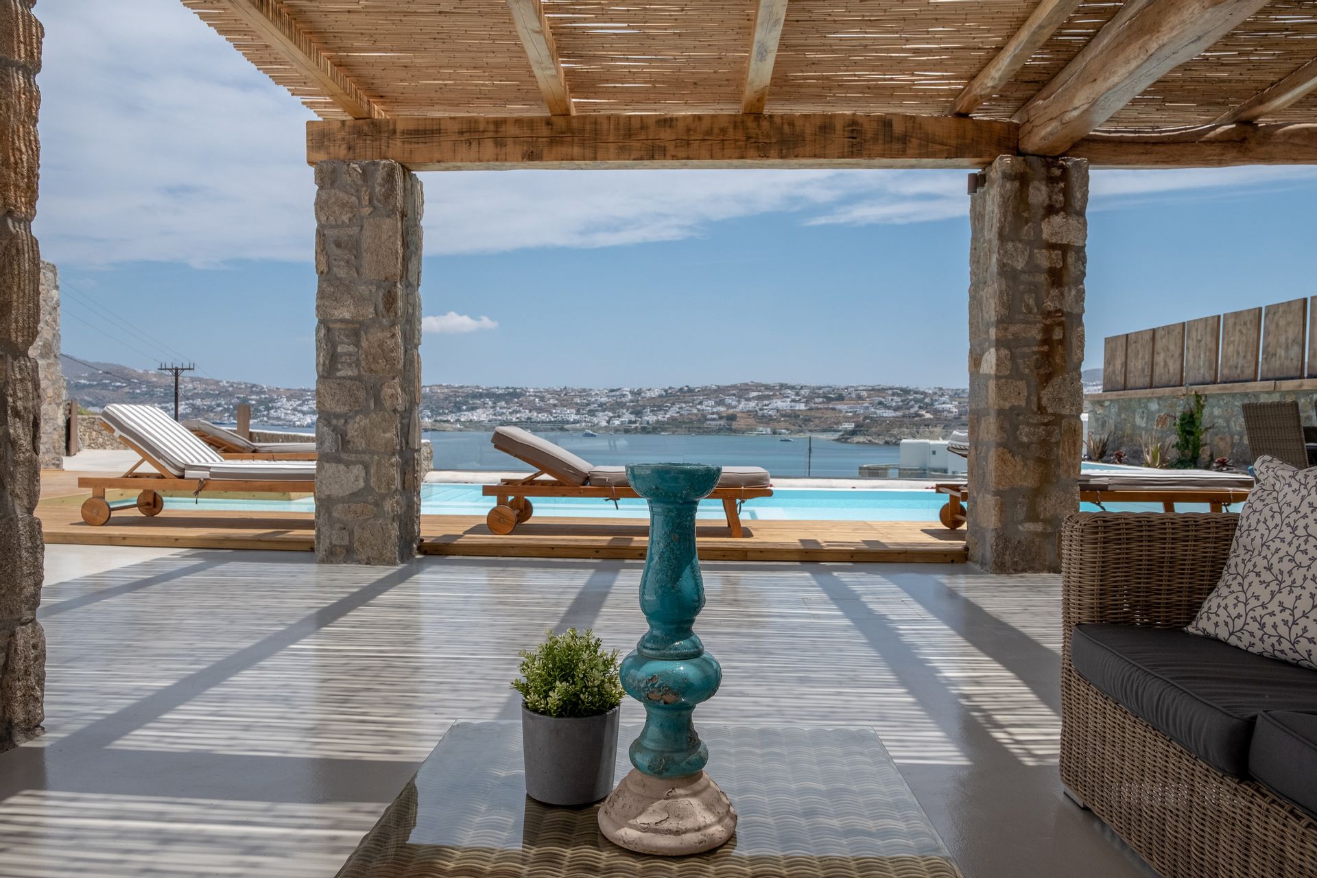 2 Bedroom Exclusive Suite with Private Pool & Sea View | Ornos