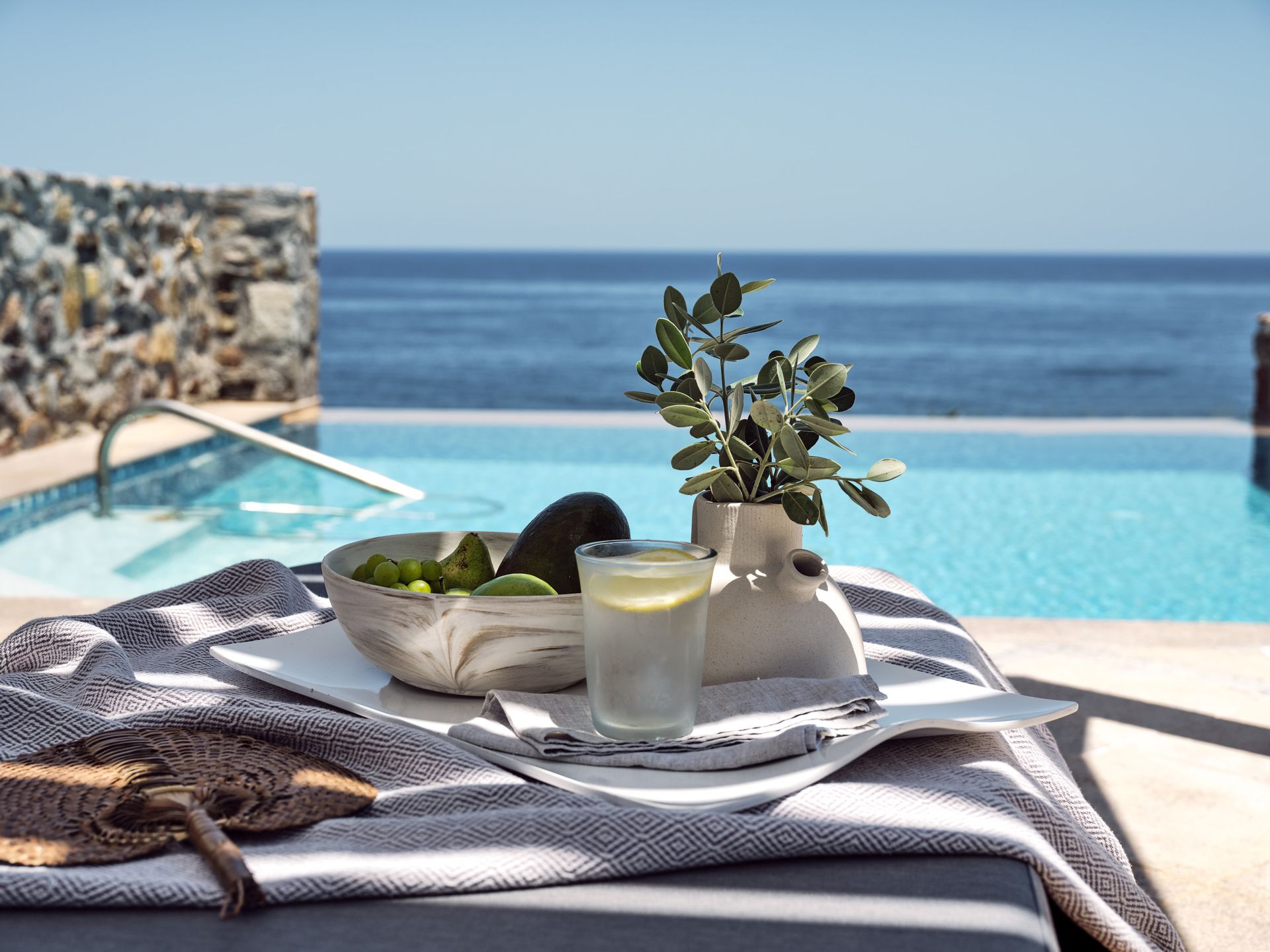 Luxury Room Sea Front with Private Pool
