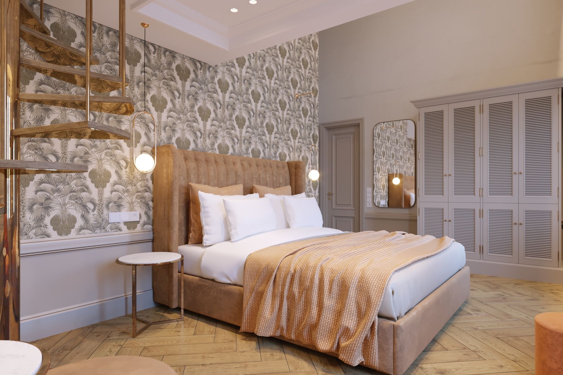Triple Attic Suite