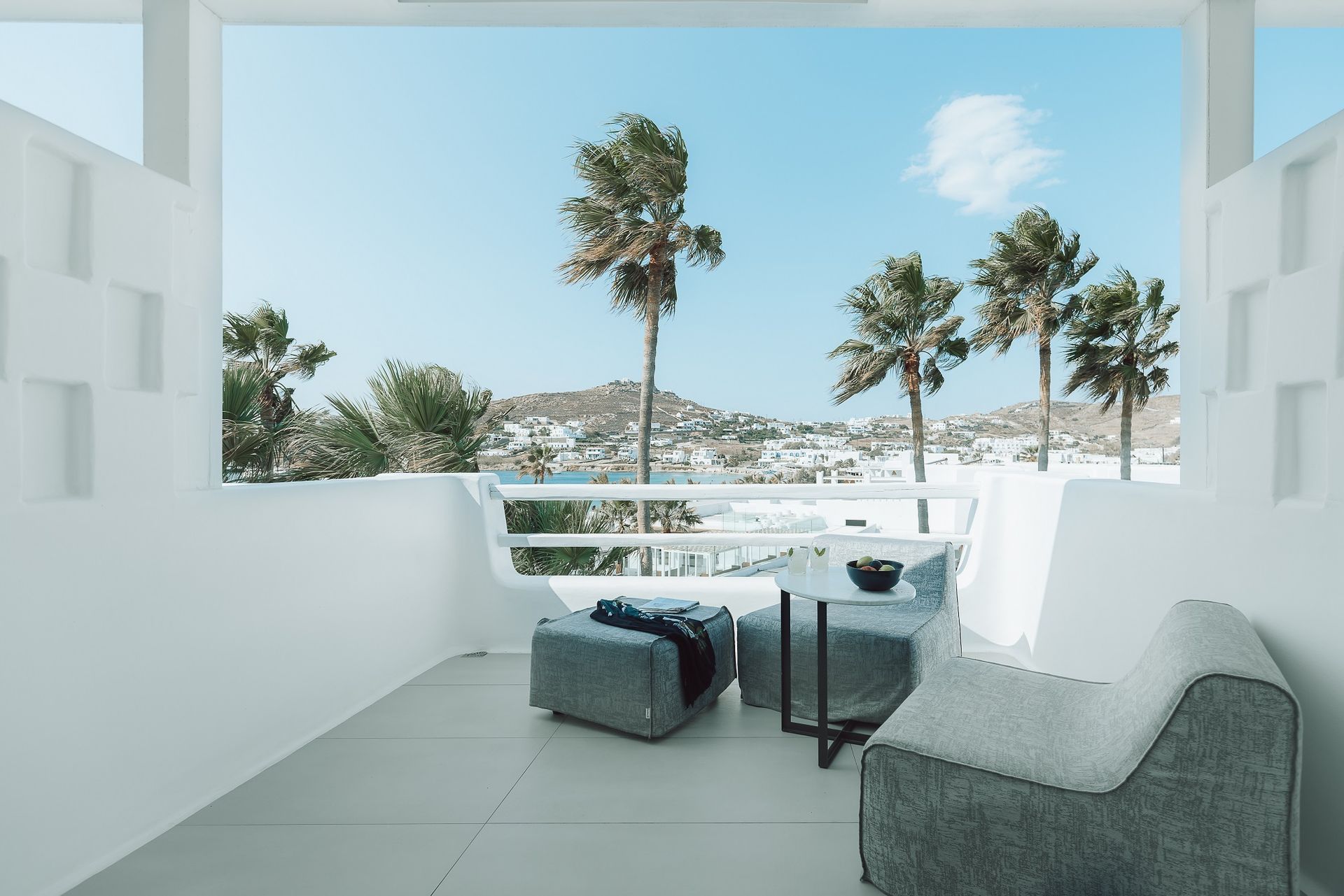 Double Room with side sea view