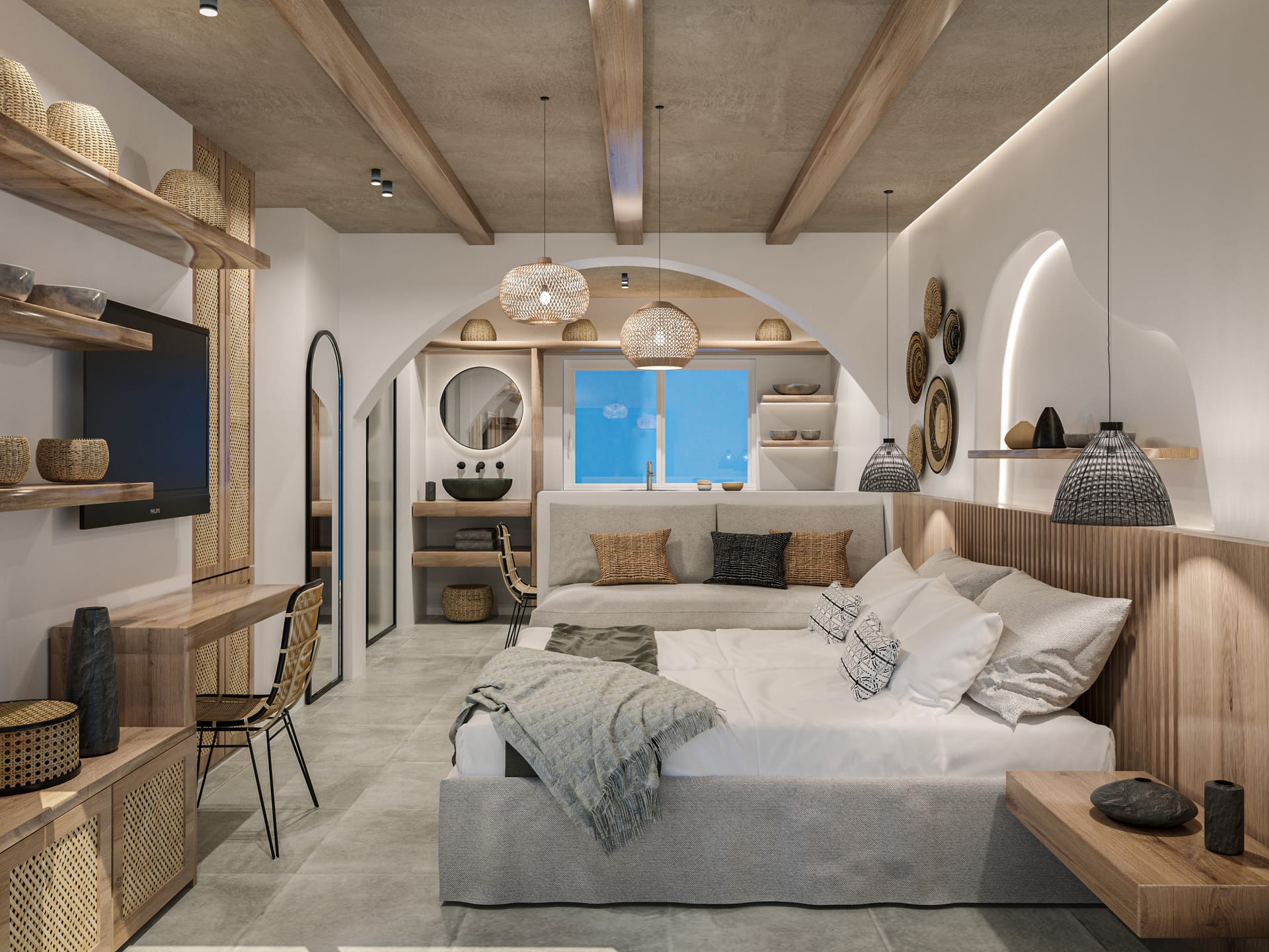 Adonis Suite with Jacuzzi | Merchia Beach