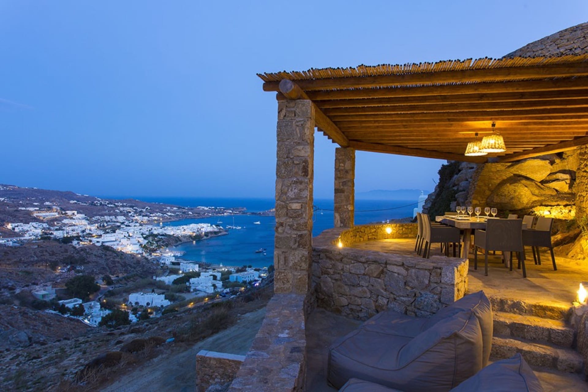 3 Bedroom Villa with Private Heated Pool | Azurite | Psarou