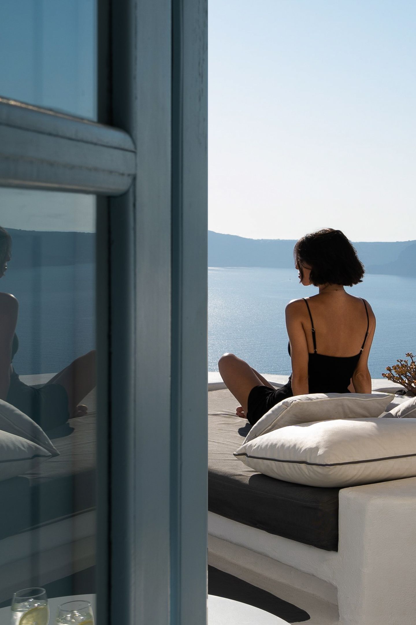 Junior Suite – Private Caldera Sea Sunset view