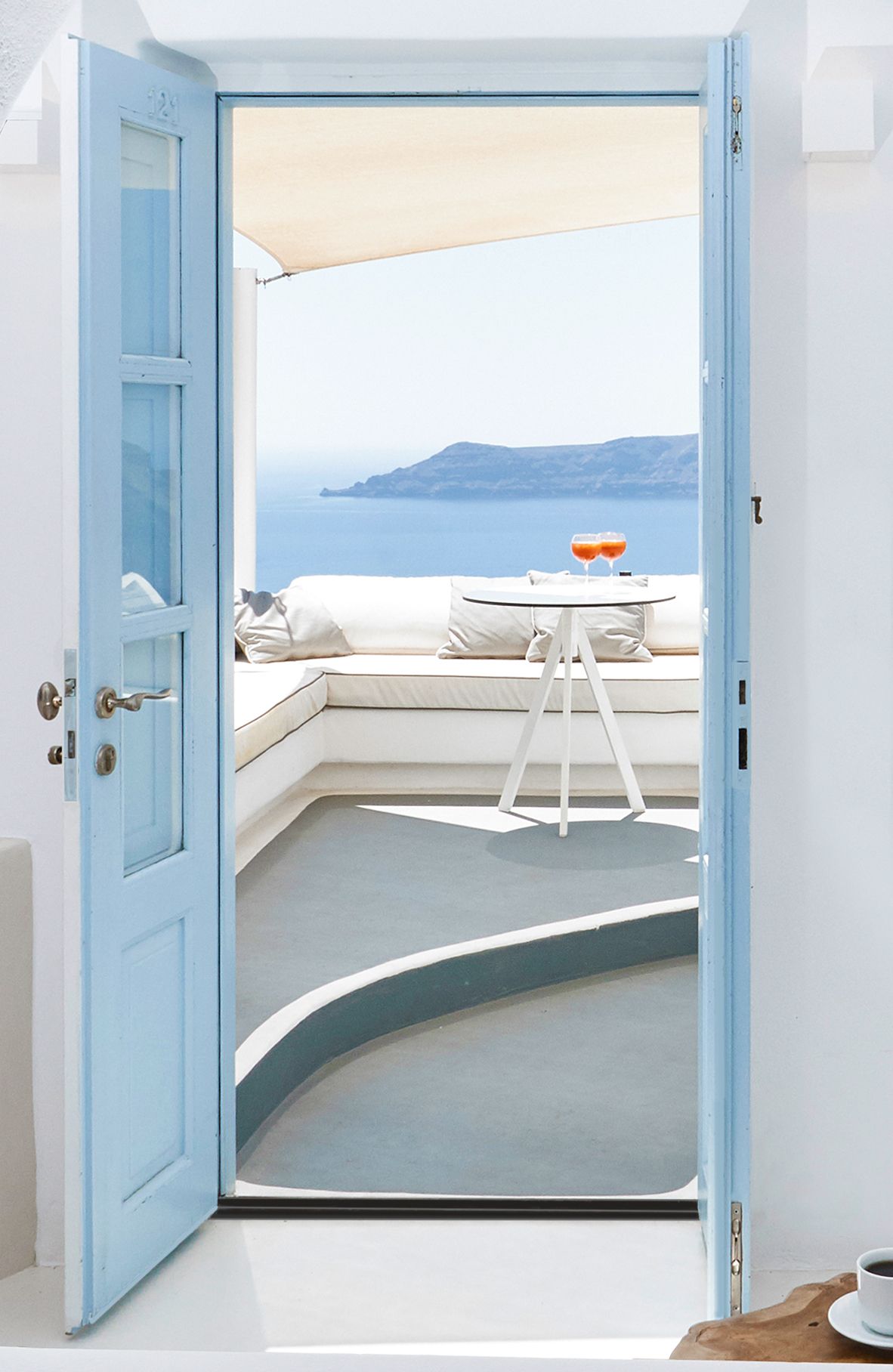 Superior suite – Private Caldera Sea Sunset view