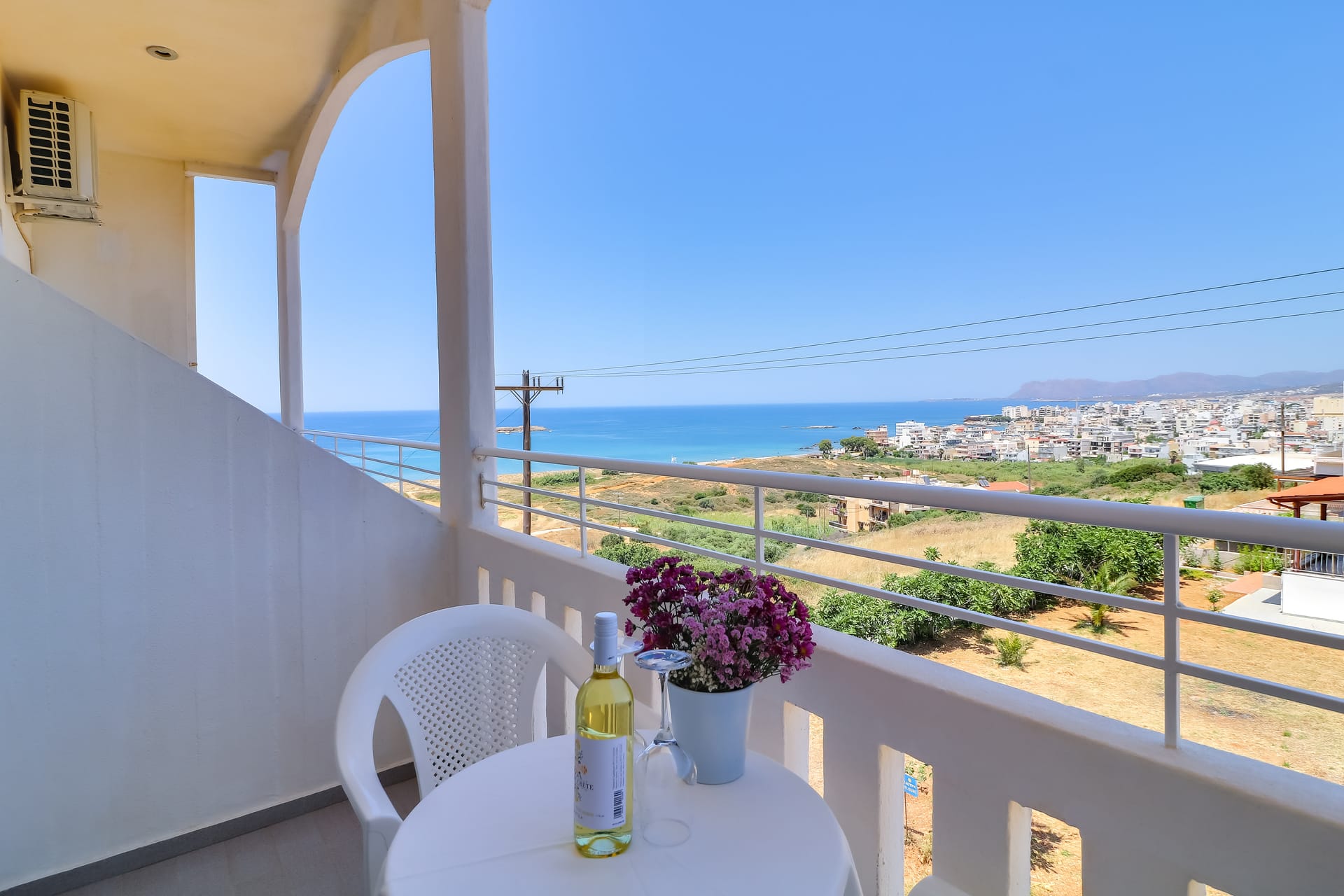 Double or Twin with Side Sea View