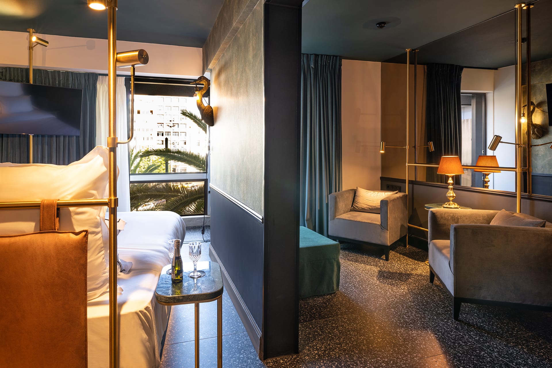 Junior Suite with Balcony & City View