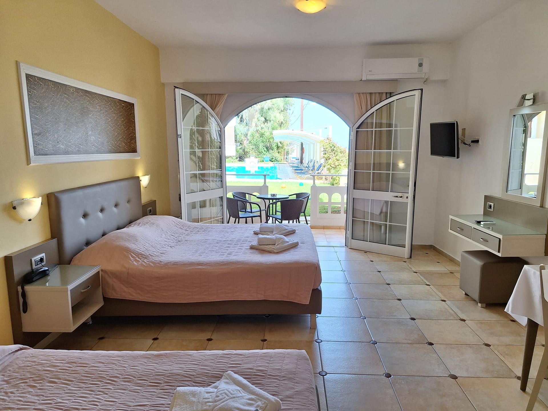 Studio with Pool View
