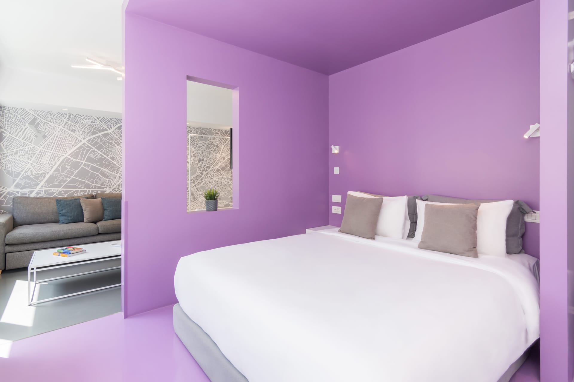 Purple Apartment