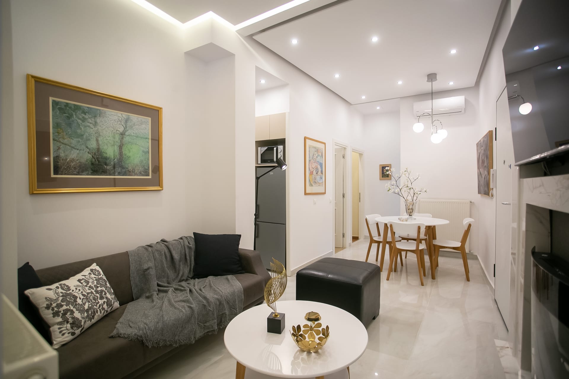 3 Bedroom | Polymnia & Melpomene Apartments with Acropolis view roof top | Herodion Theater