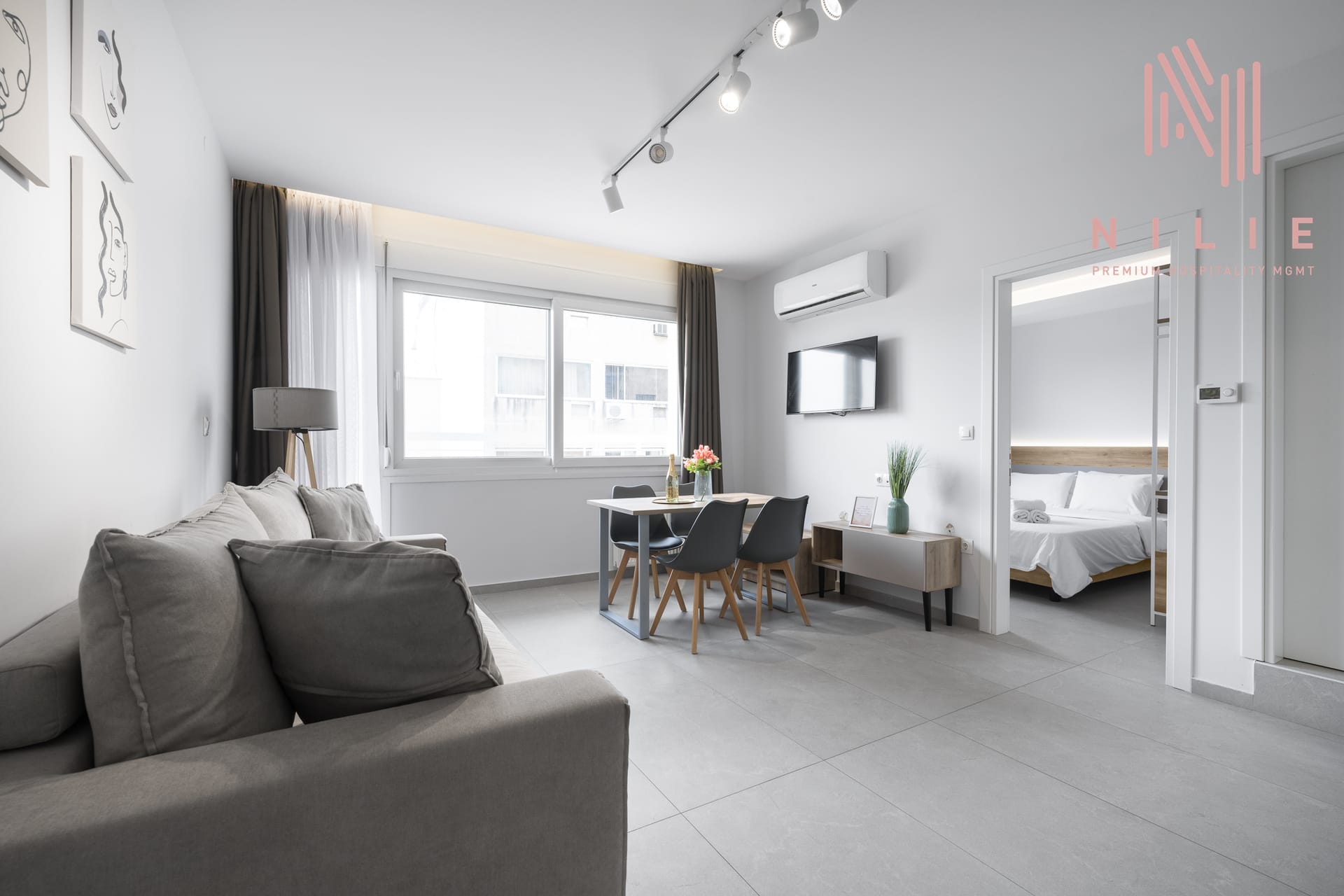 P30 1 | One-Bedroom Apartment Balcony 45m2 | Ptolemeon 30