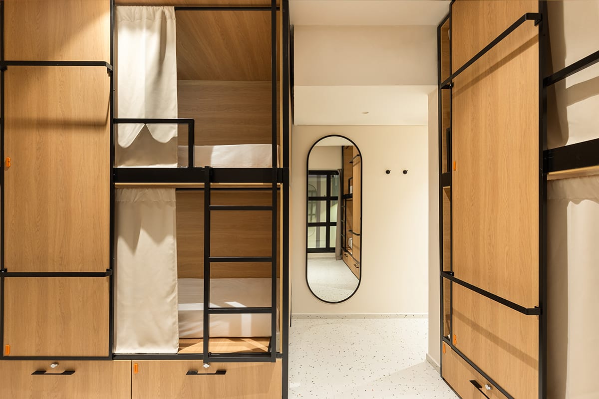 Economy 4-bed Private Dorm