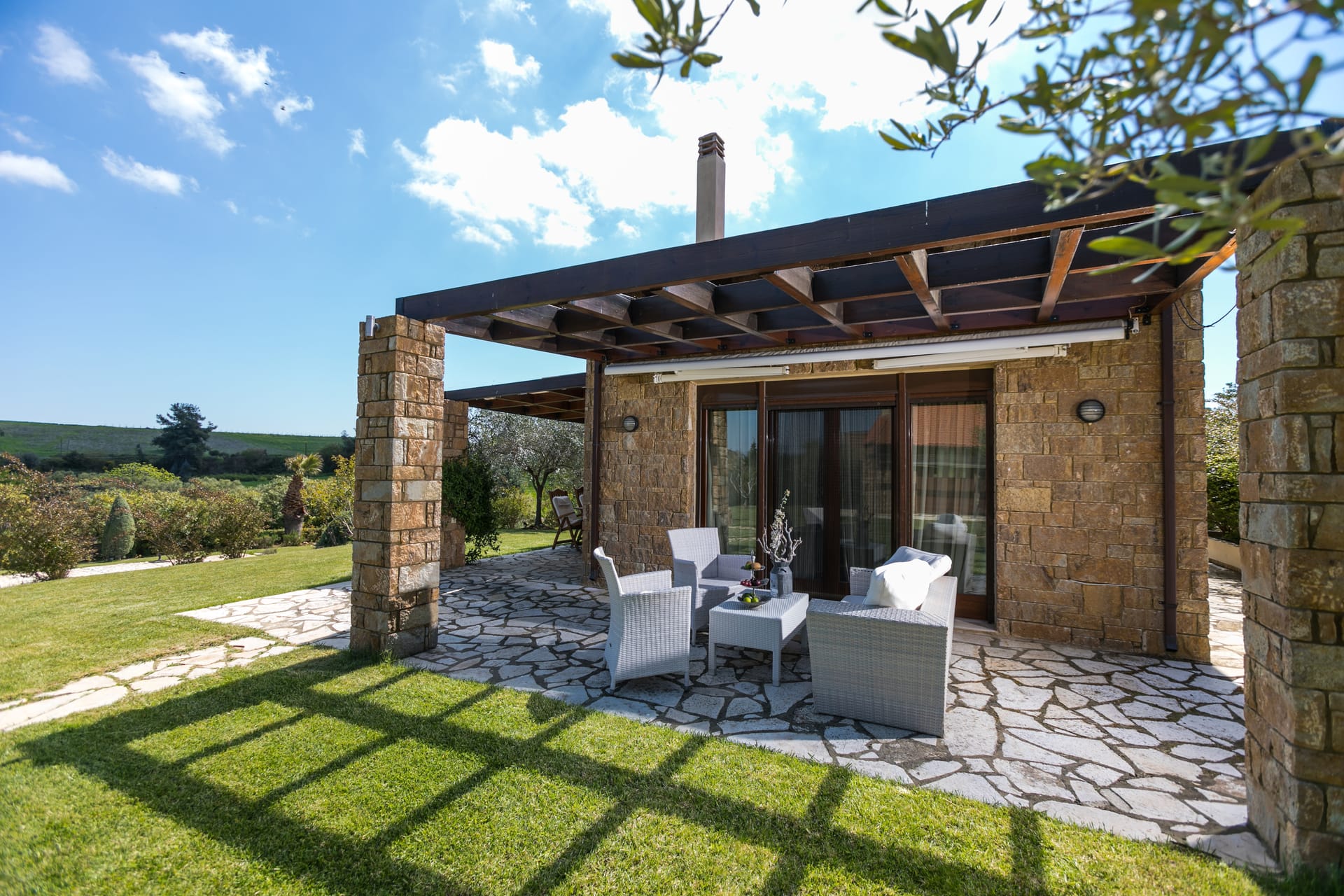 Serenity Villa 1 |Three-Bedroom House with Shared Pool | Kassandra Chalkidiki