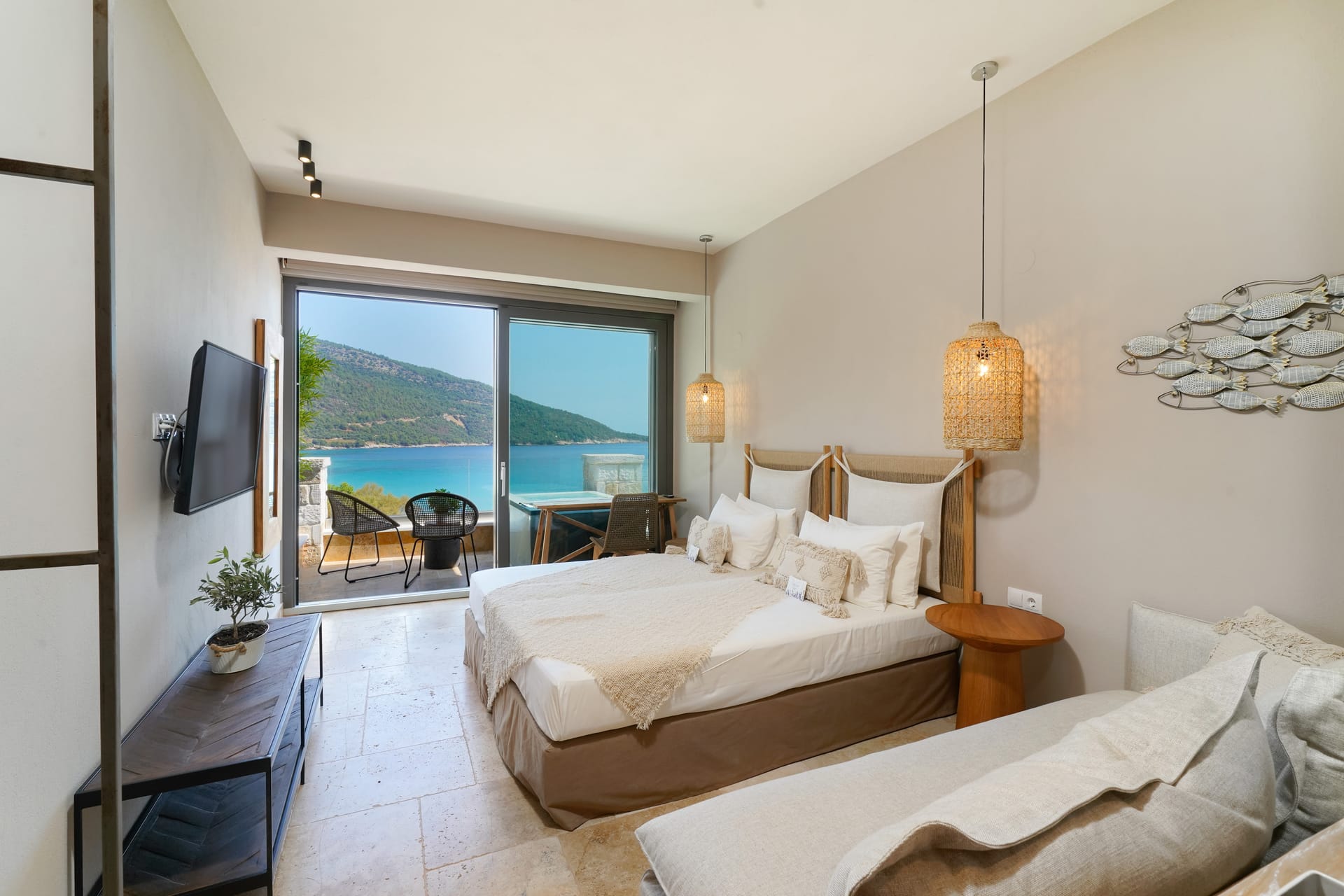 Executive Triple Room with Jacuzzi and Sea View