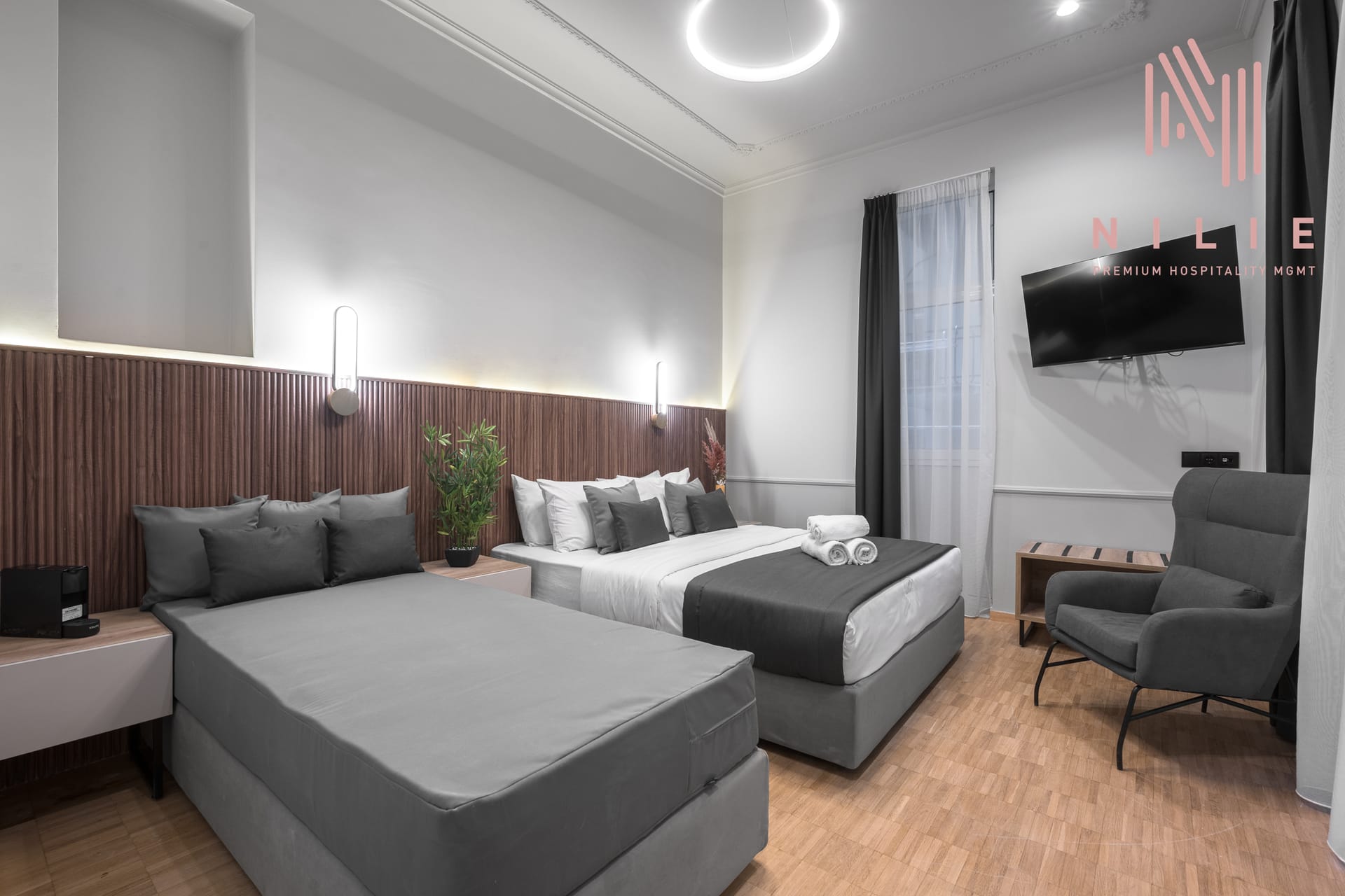 Esther Suites | Triple Room with Balcony 22m² | Zaliki 6