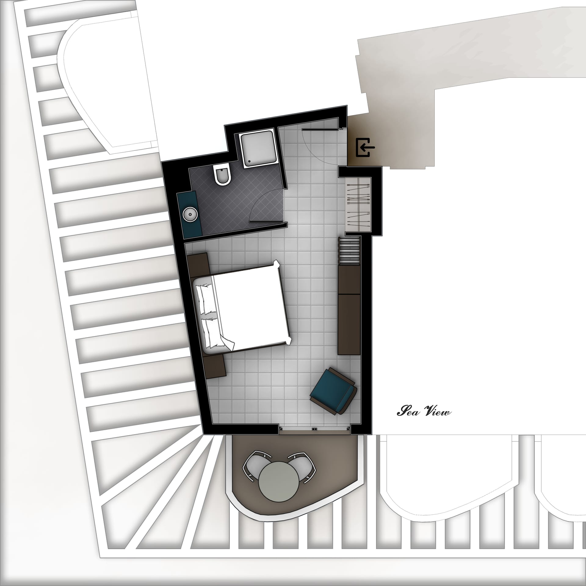 Aegean Blue Hotel - DBLSV - 5