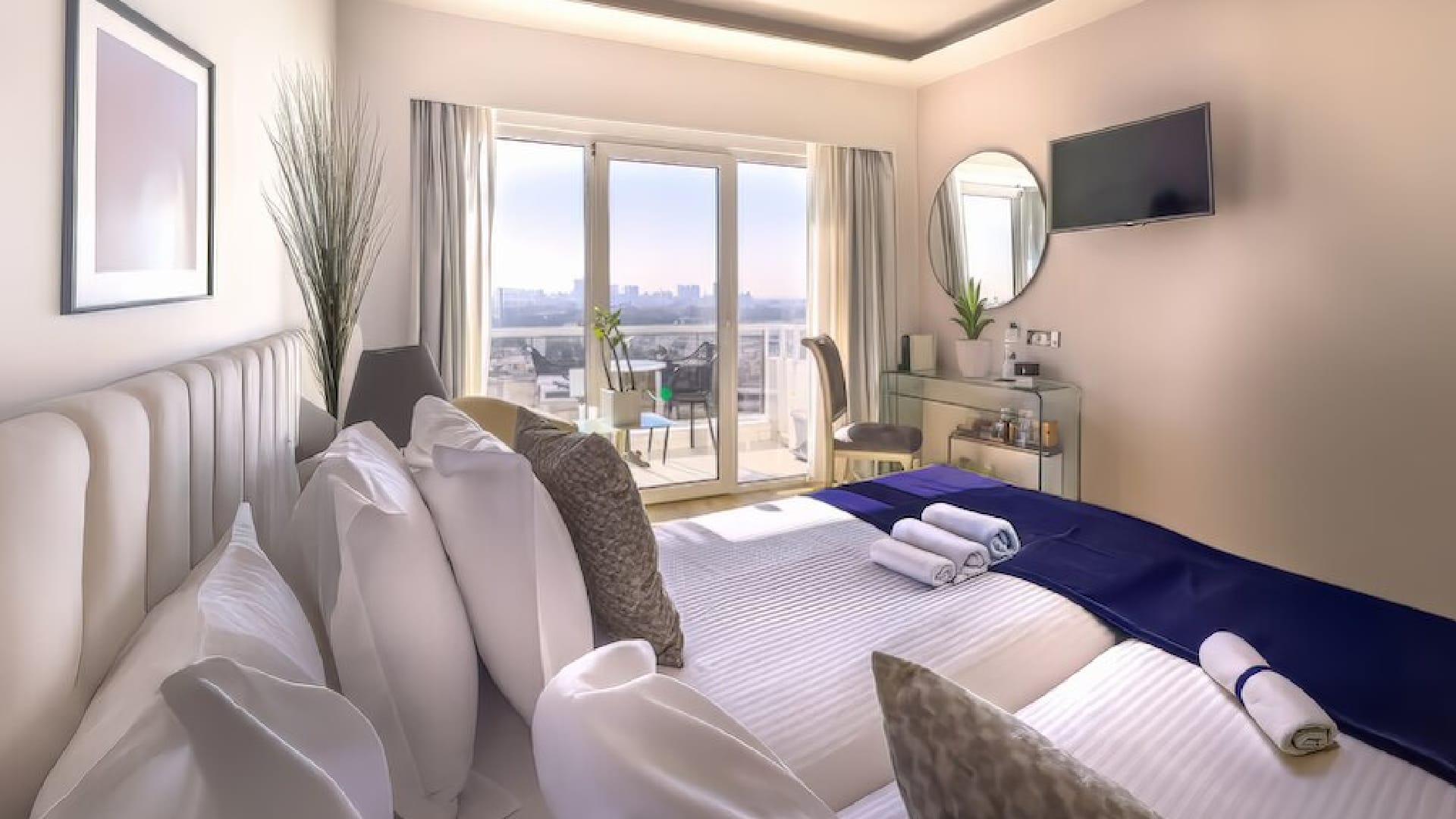 Boutique Room With Private Balcony And Acropolis View