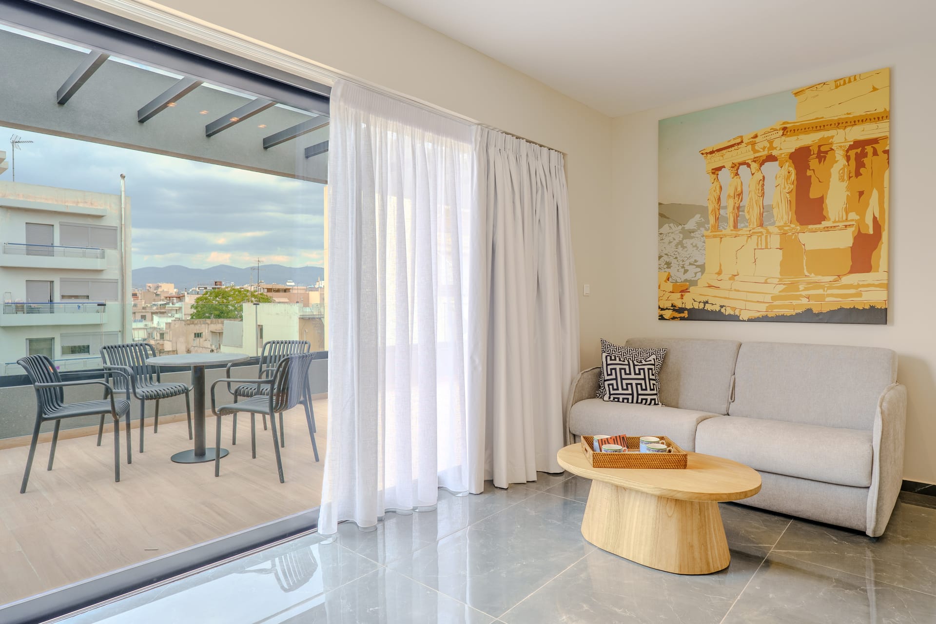 Acropolis View Penthouse with Private Hot Tub