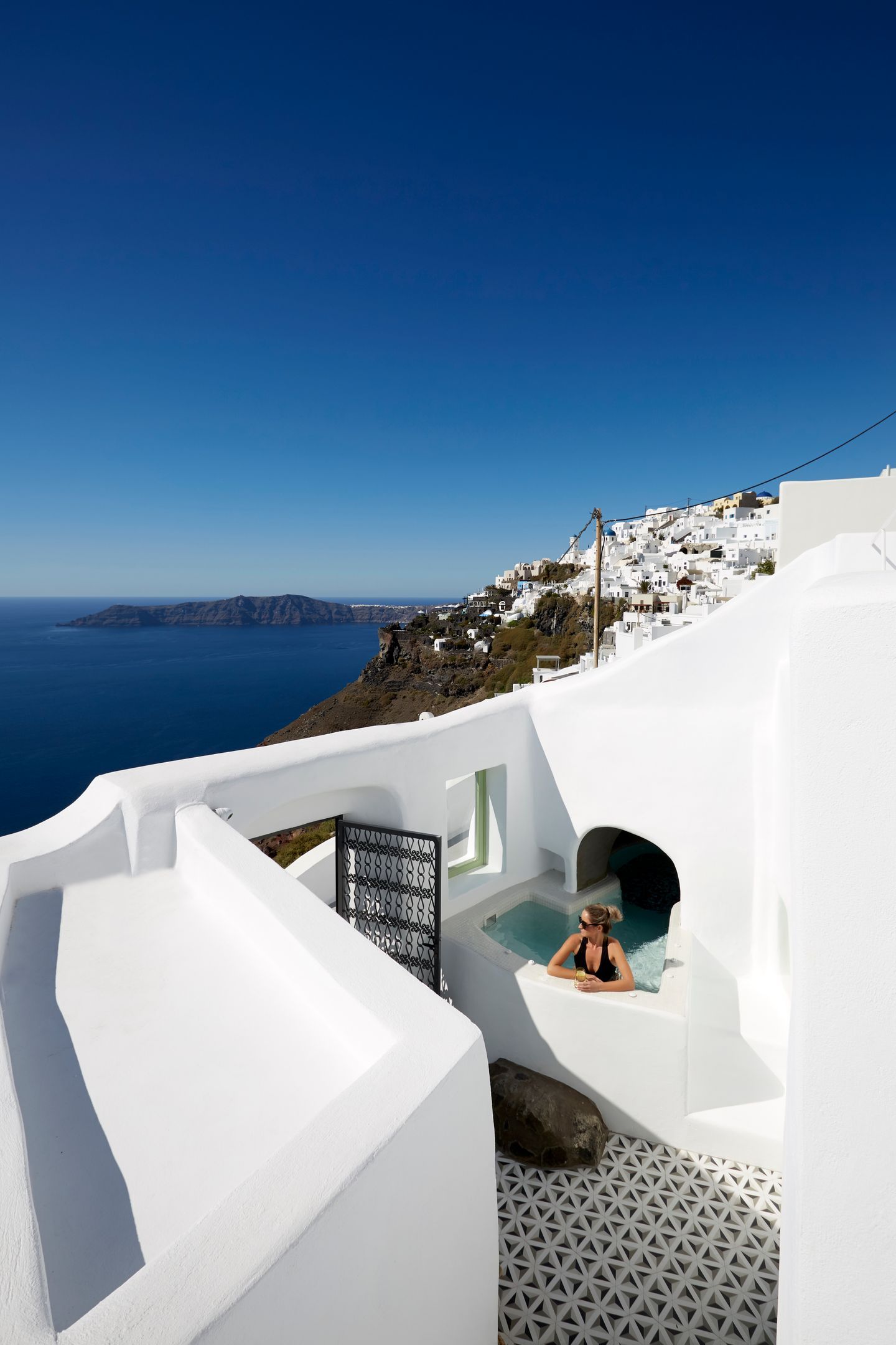 Gitsa Cliff Luxury Villa Santorini - VILLA - 6