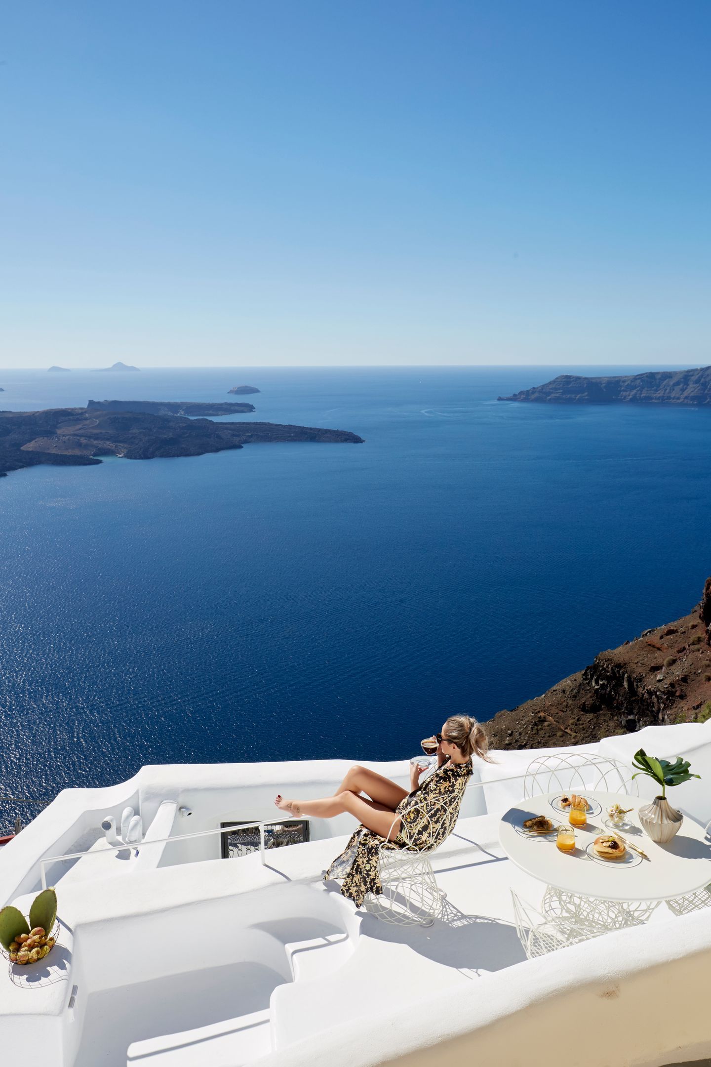 Gitsa Cliff Luxury Villa Santorini - VILLA - 9