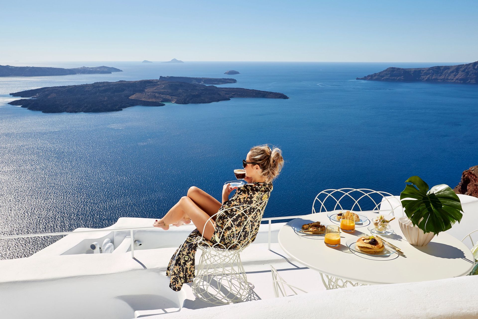 Gitsa Cliff Luxury Villa Santorini - VILLA - 10