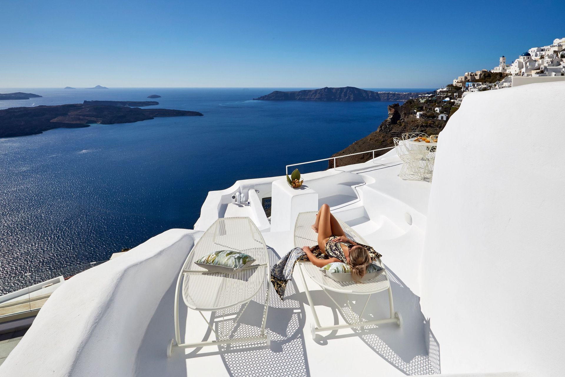 Gitsa Cliff Luxury Villa Santorini - VILLA - 12