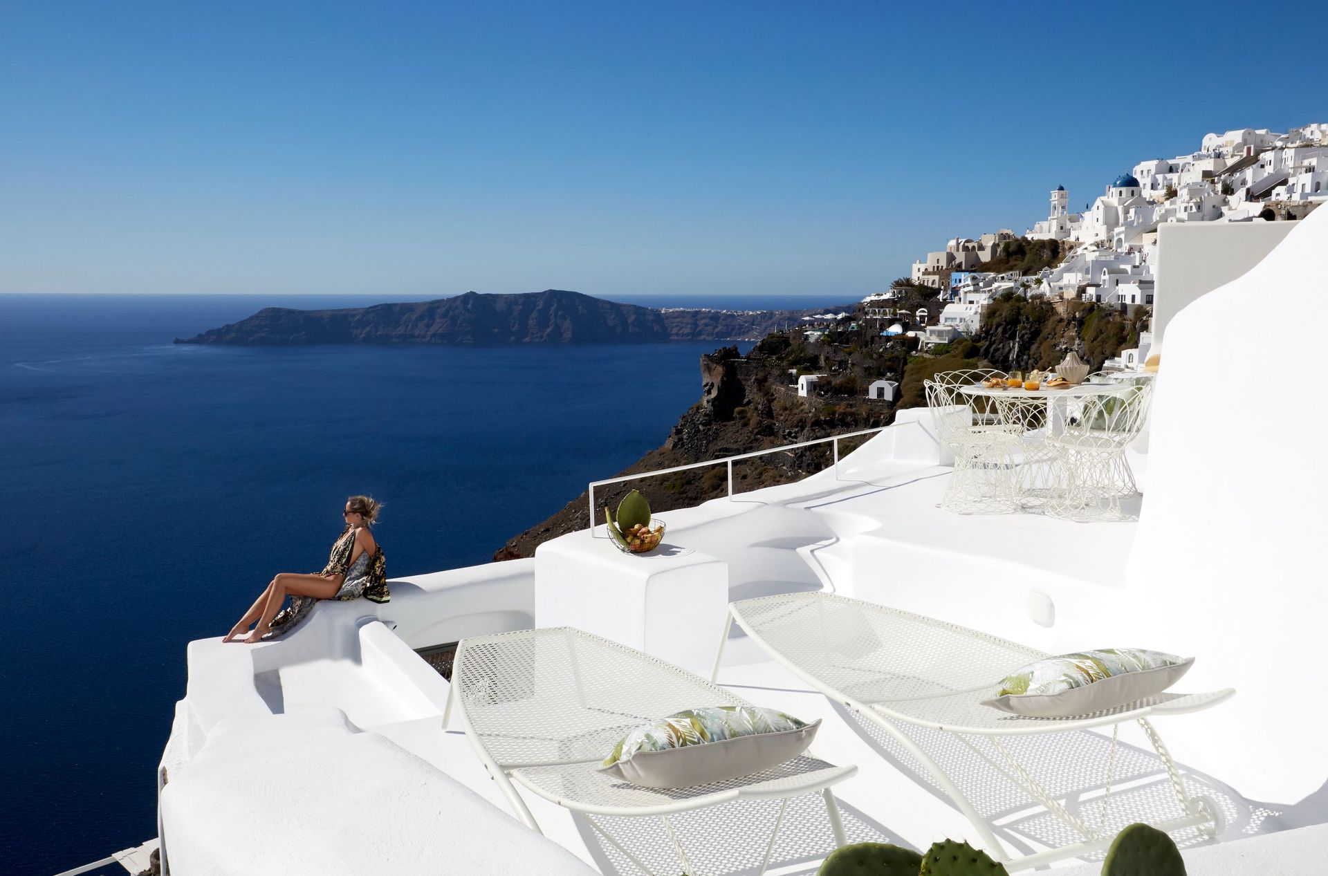 Gitsa Cliff Luxury Villa Santorini - VILLA - 13
