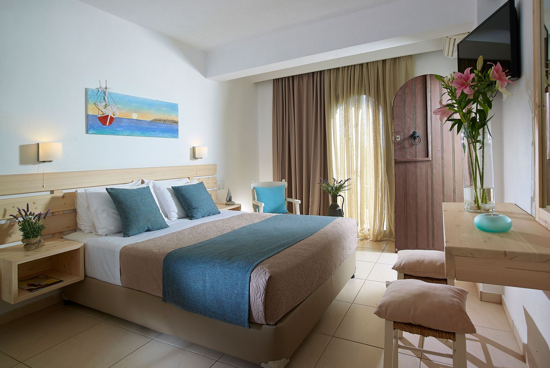 Triple Room with Garden View