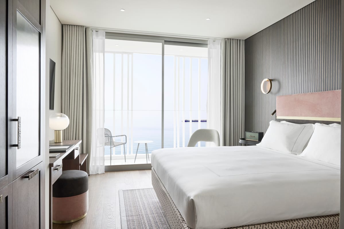 Deluxe Seafront Room with Balcony