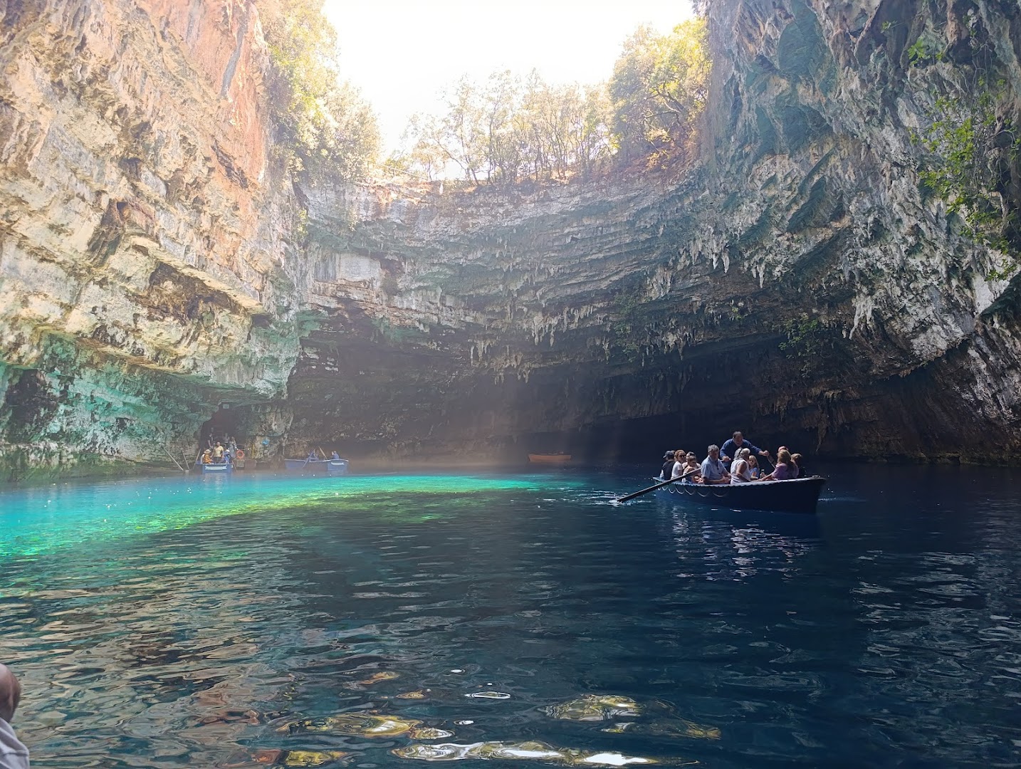 Melissani Cave, Sami, Greece