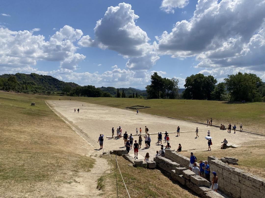 Ancient Stadium of Olympia, Olympia, Greece