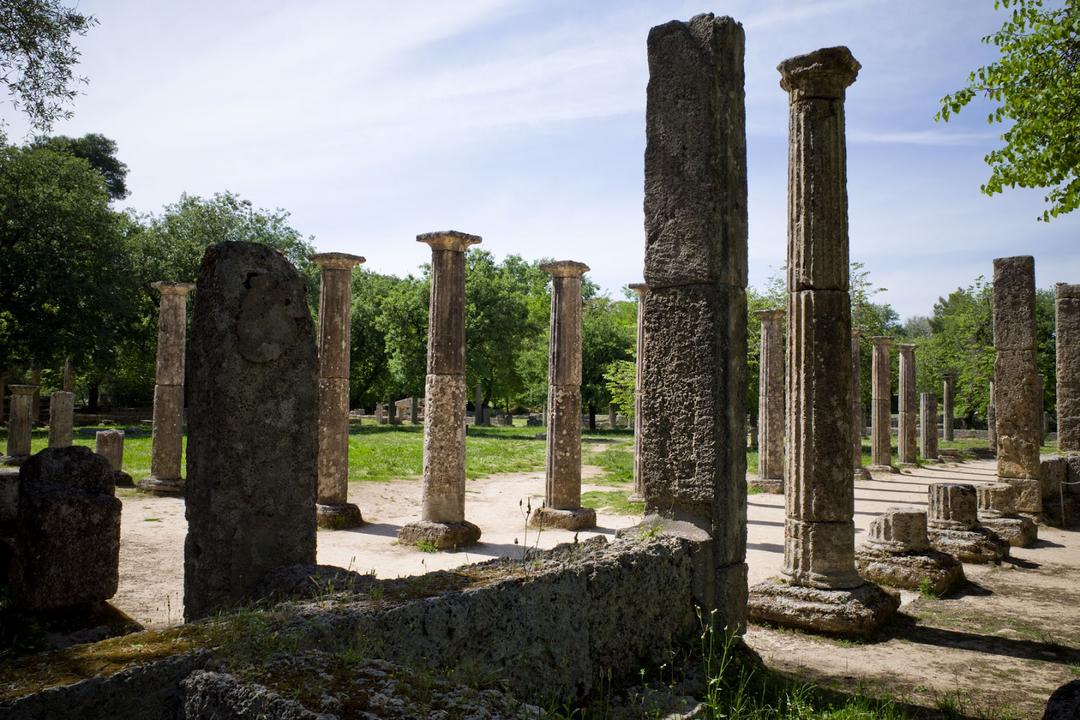 Hermes of Praxiteles Statue, Olympia, Greece
