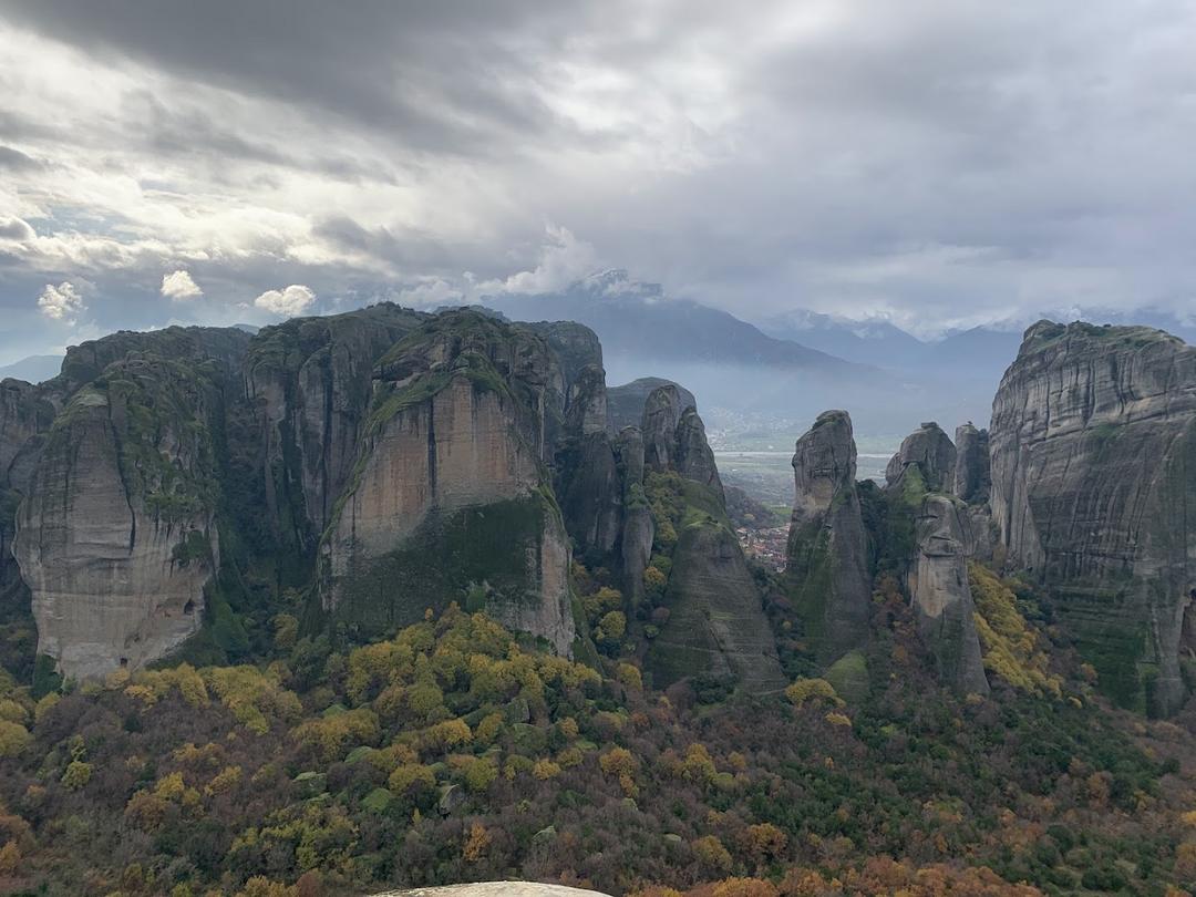 Hiking trails around Meteora, Kalabaka, Greece
