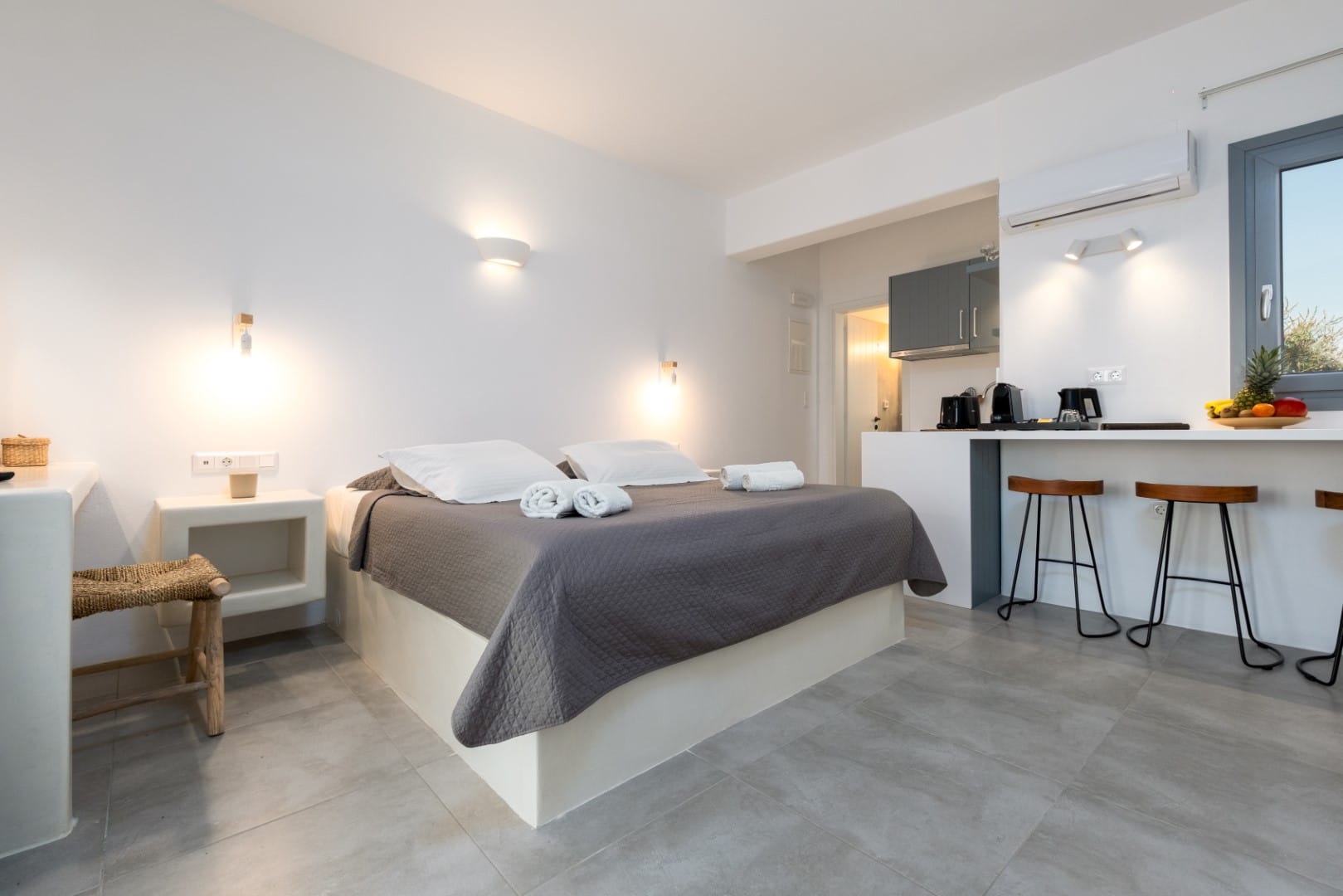 Deluxe Family Studio (two bedrooms) with Sea View