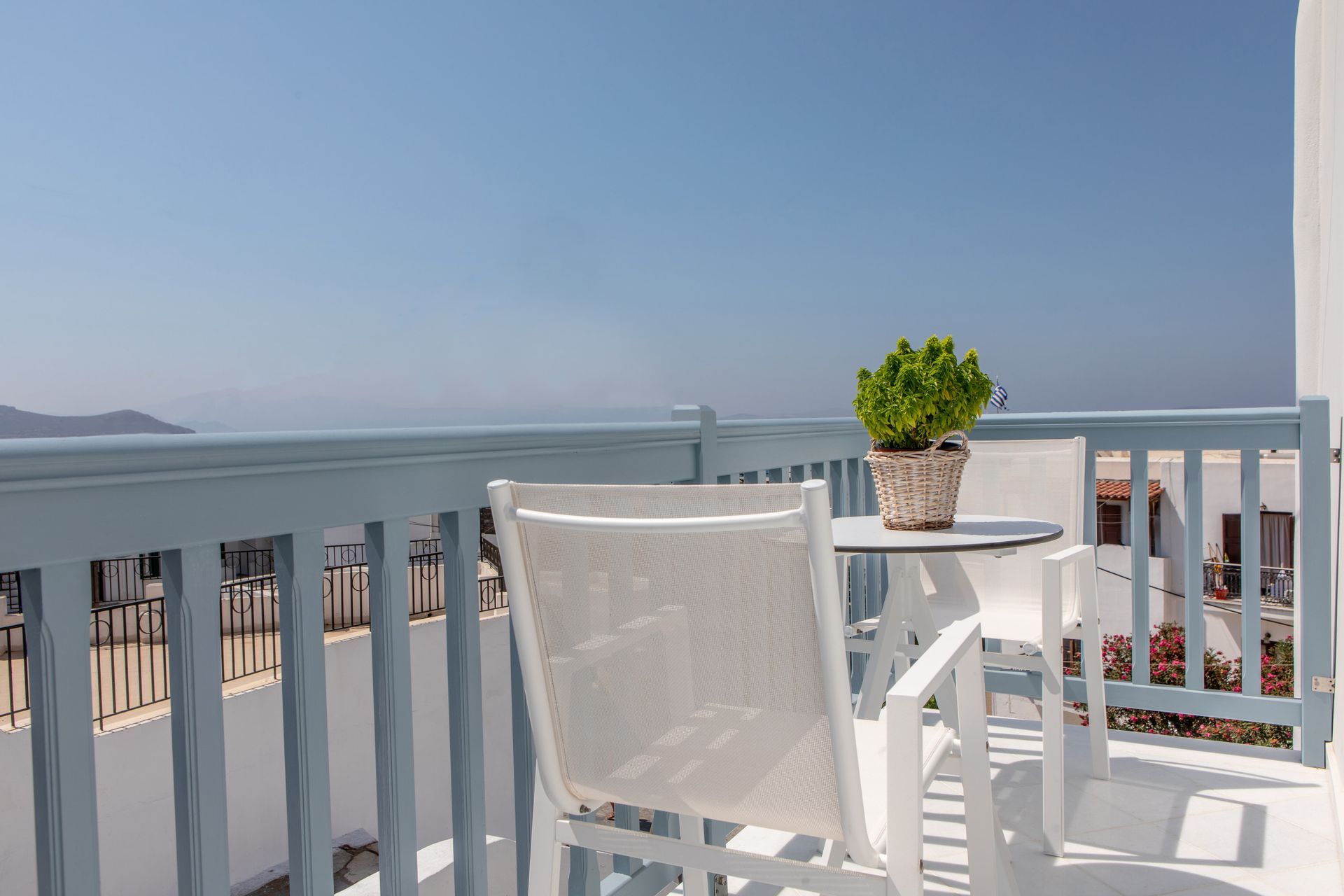 Standard Apartment with Sea View Balcony– Two Single Beds