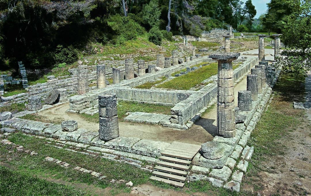 Temple of Hera, Olympia, Greece