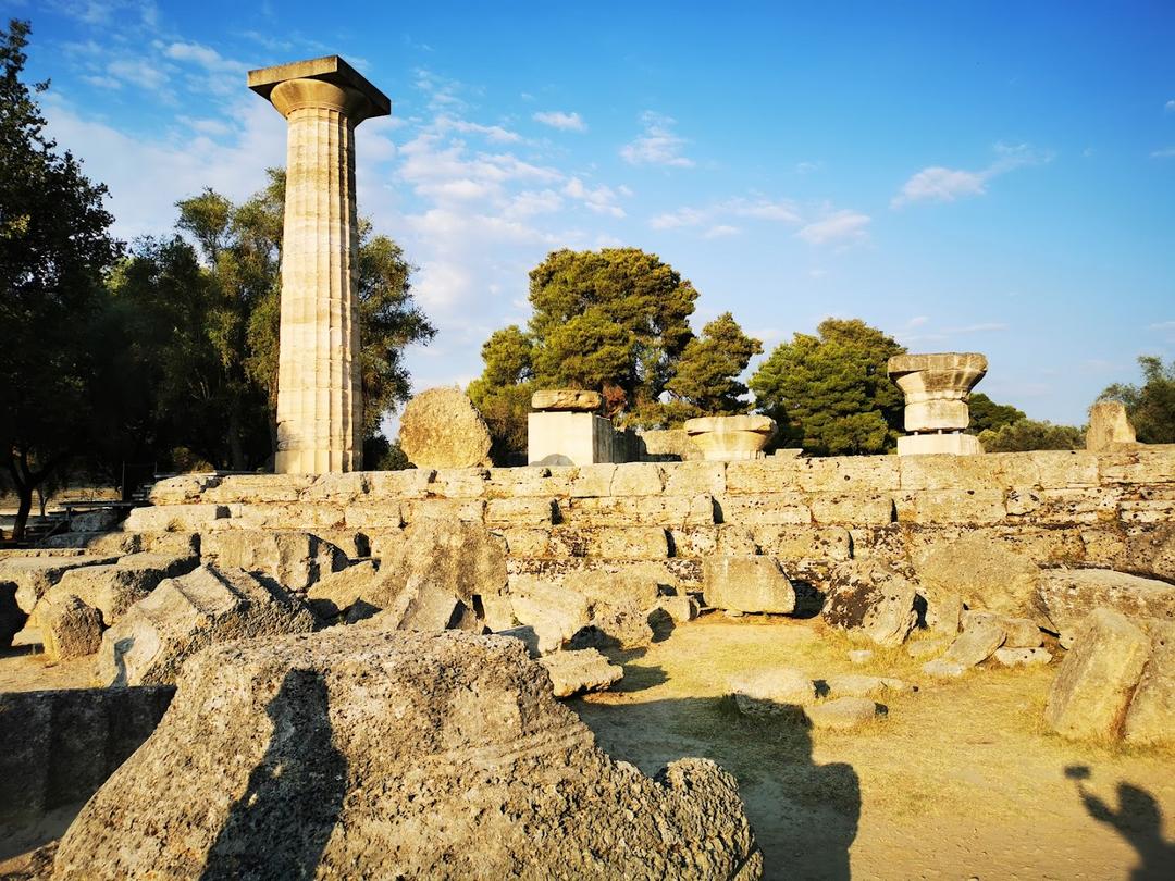 Temple of Zeus, Olympia, Greece