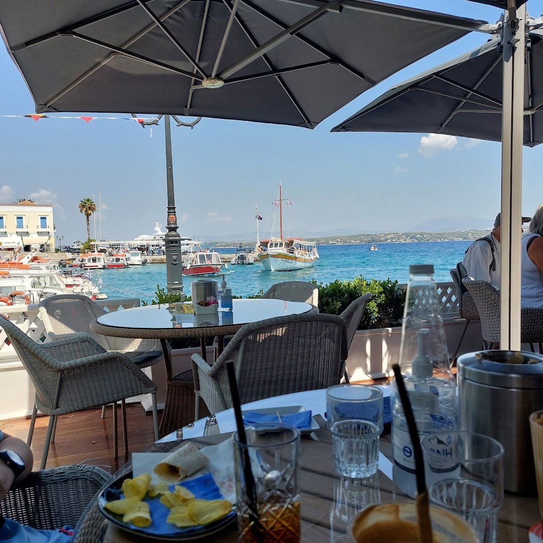 Dapia Square, Spetses, Greece